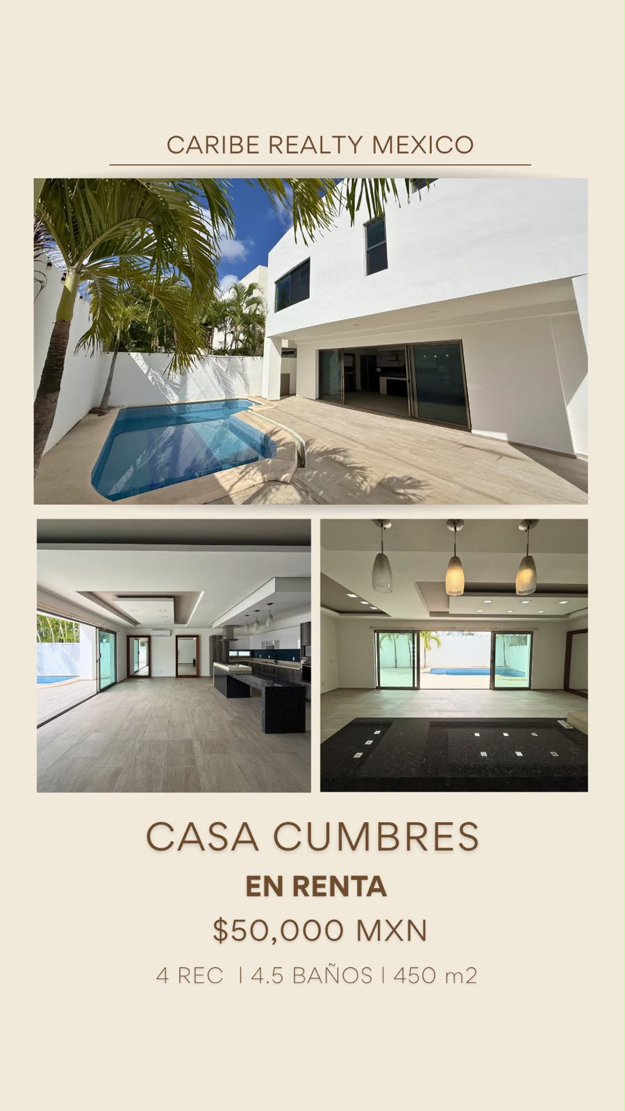 Casa en renta en Cumbres foto 1