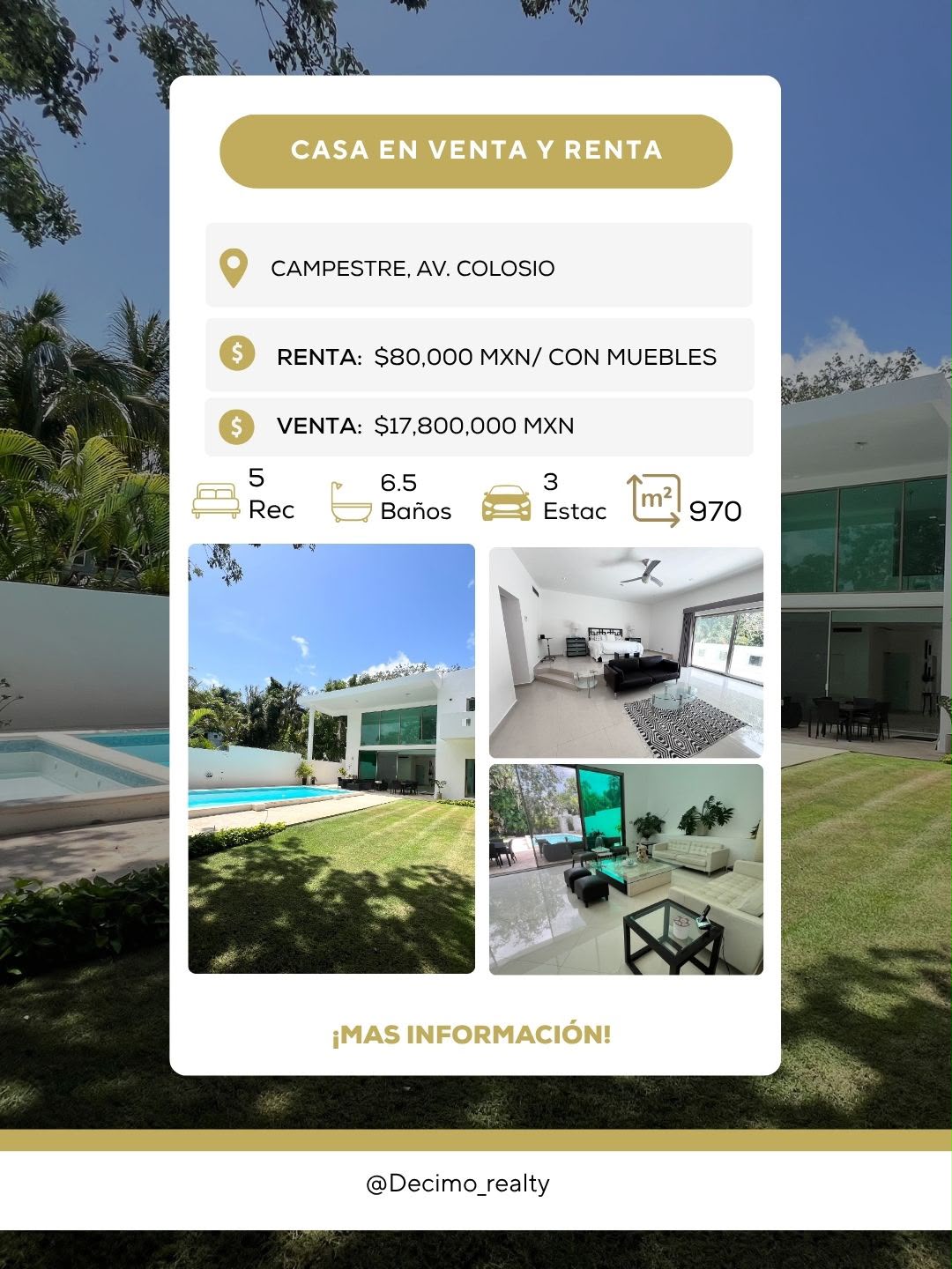 Casa en venta en Campestre, Av. Colosio foto 1
