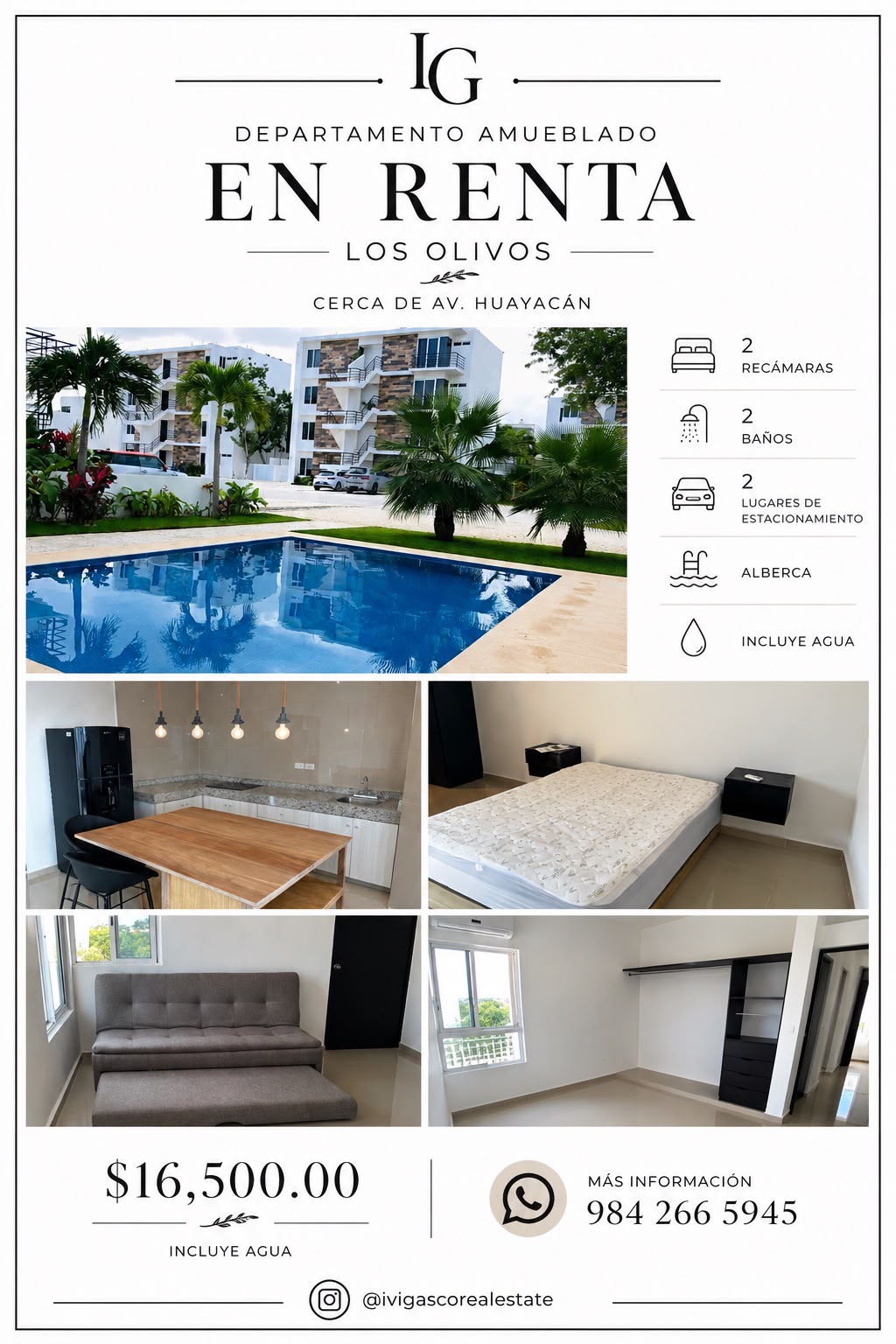 Departamento en renta en Los Olivos foto 1