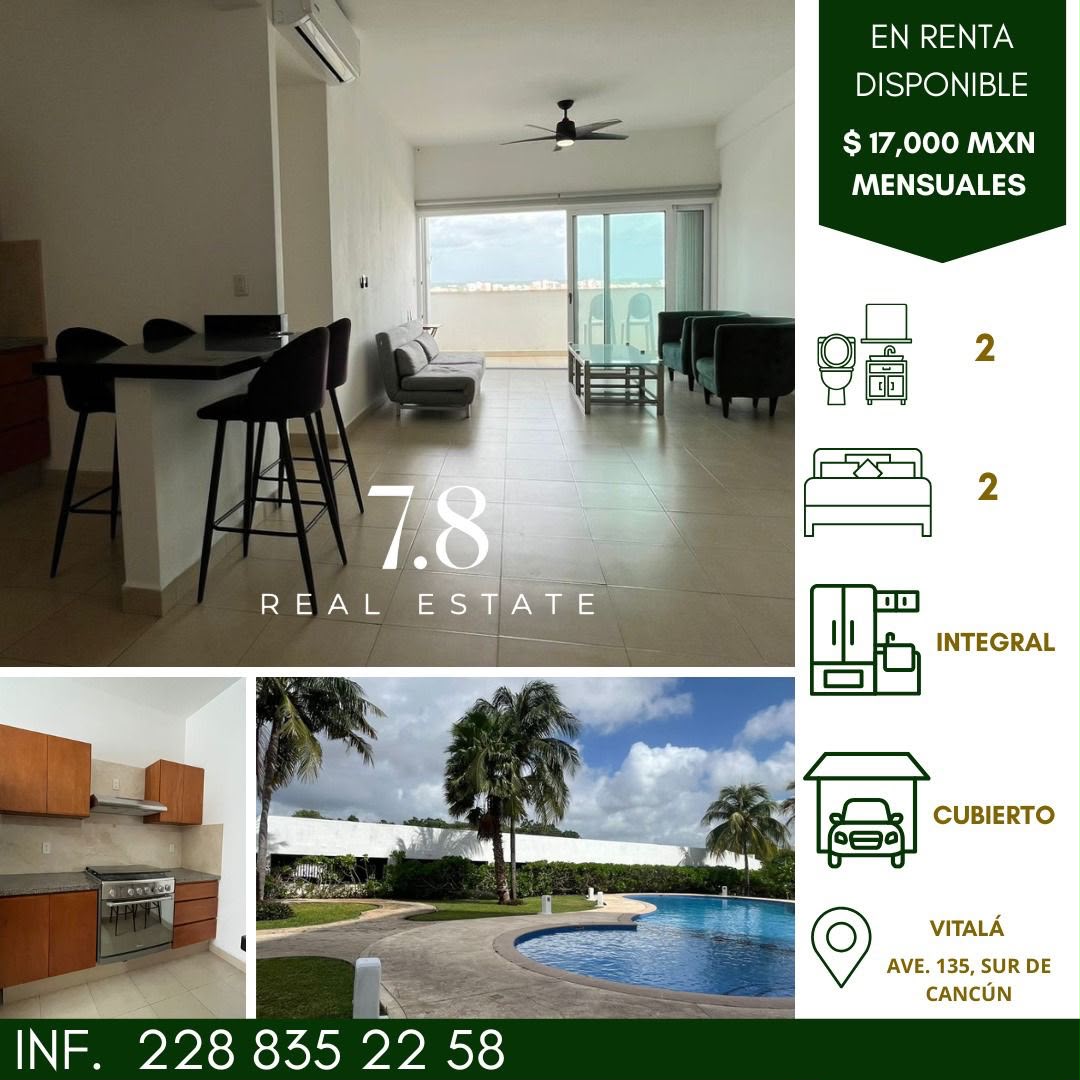 Departamento en renta en Vitalá foto 1