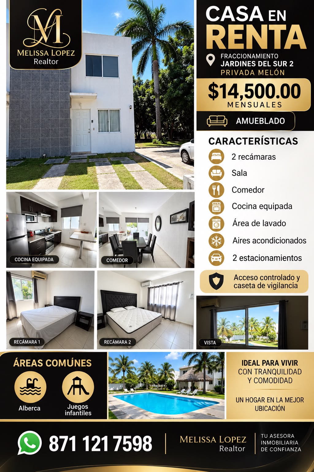 Casa en renta en Fraccionamiento Jardines del Sur 2, Privada Melón foto 1