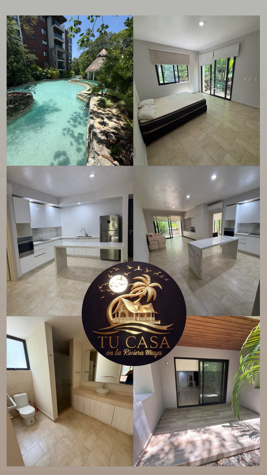 Departamento en venta en Lagunas de Ciudad Mayakoba foto 1