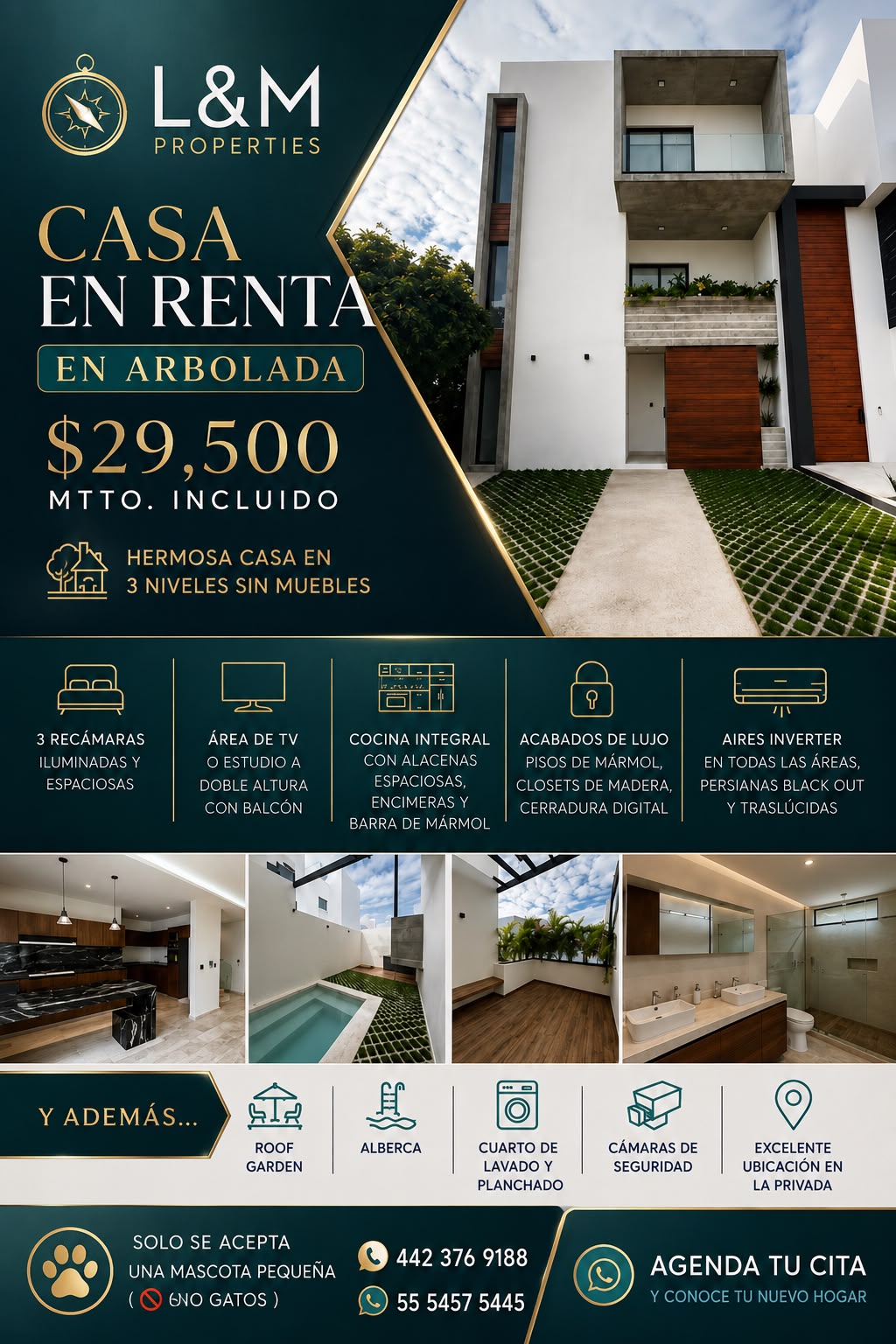 Casa en renta en Residencial Arbolada foto 1