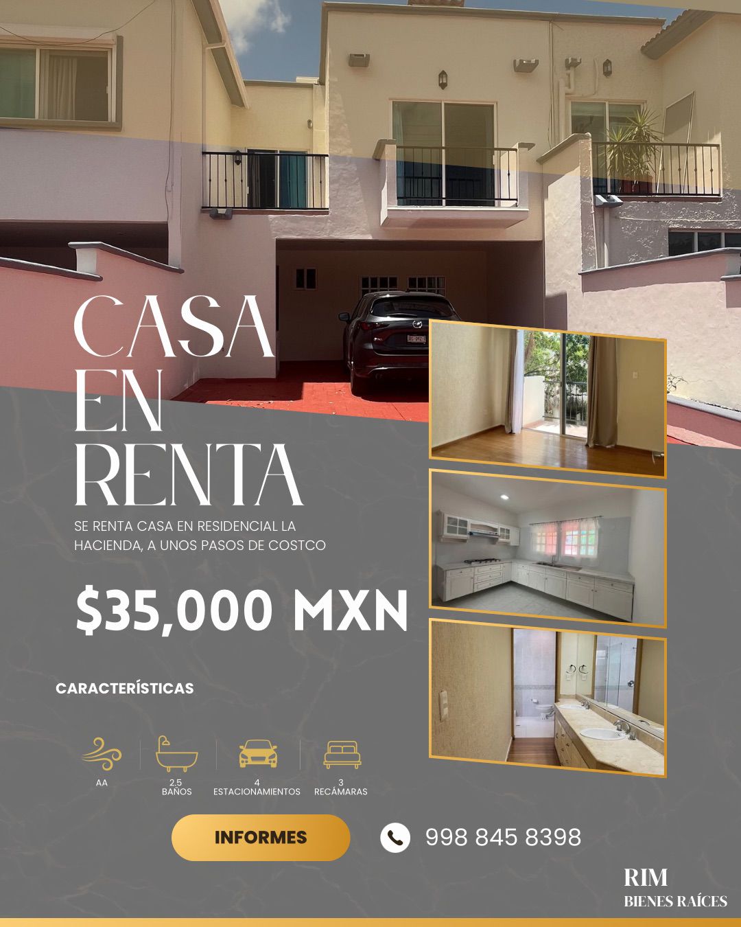 Casa en renta en Residencial La Hacienda (por Costco) foto 1