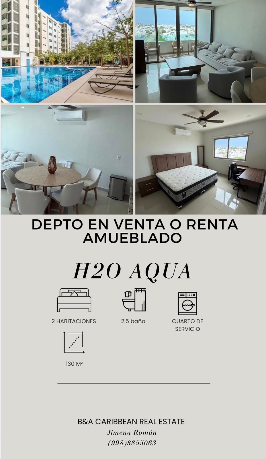 Departamento en venta en Residencial Aqua foto 1