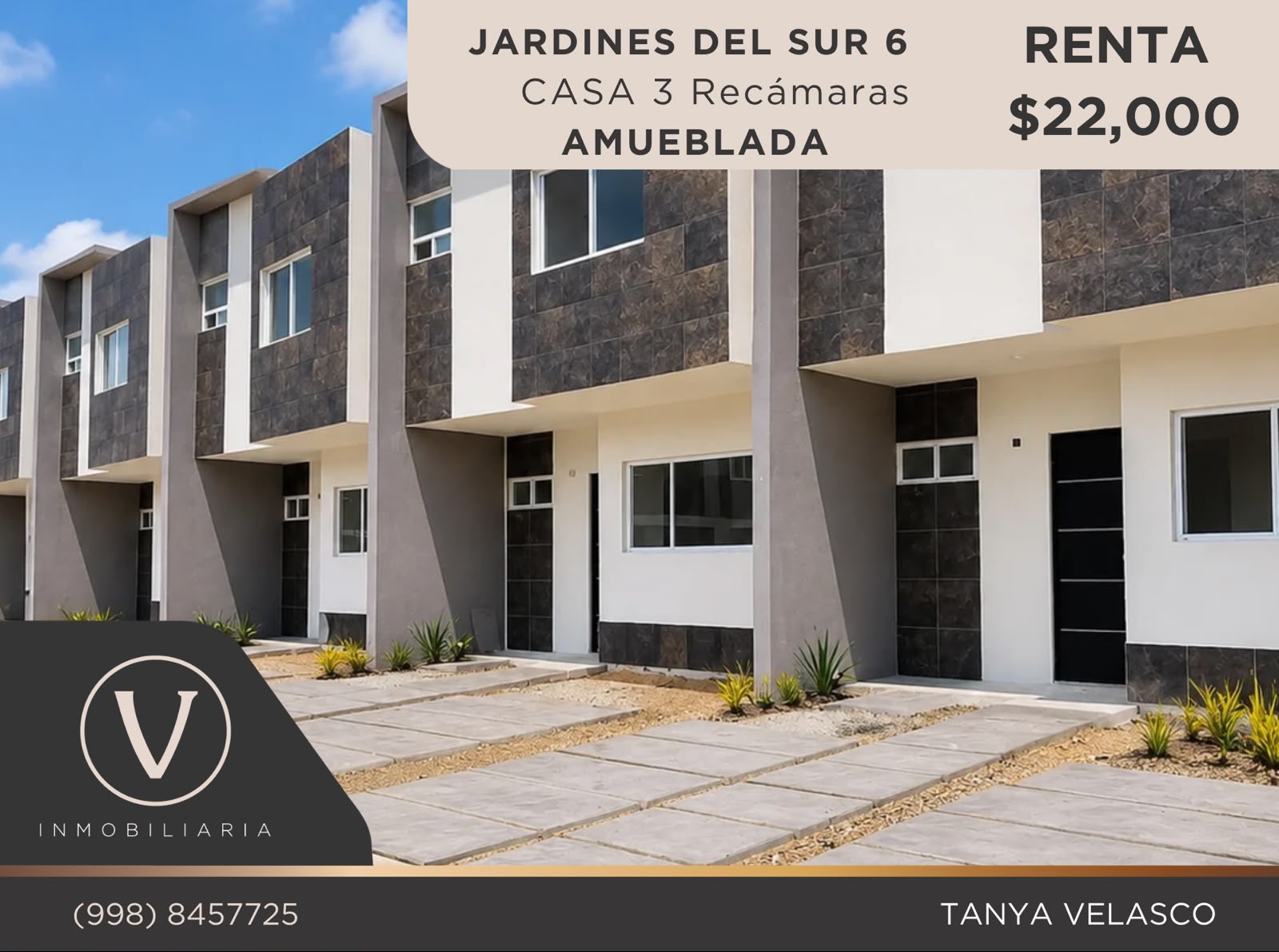 Casa en renta en Jardines del Sur 6 foto 1