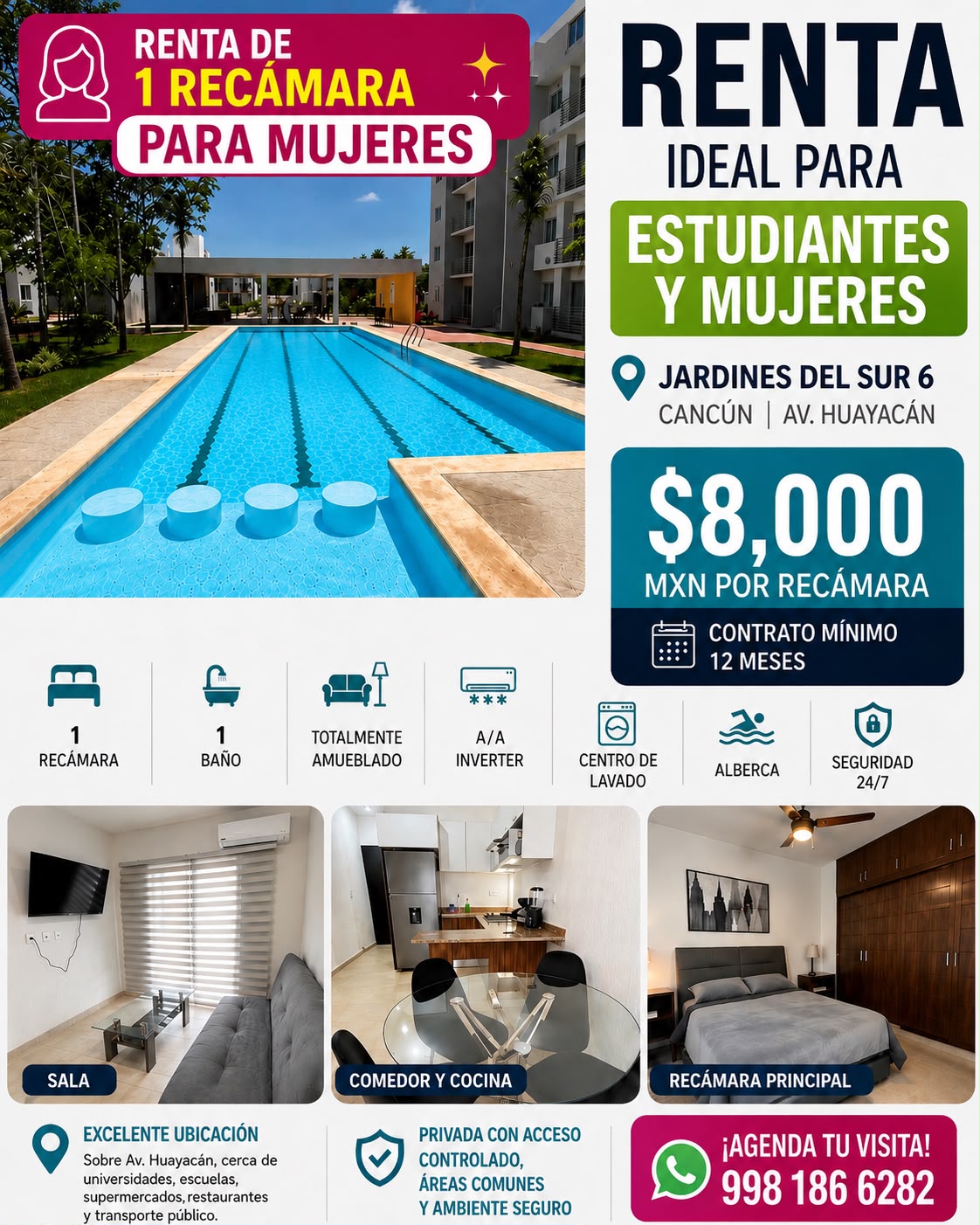 Otro en renta en Jardines del Sur 6 foto 1