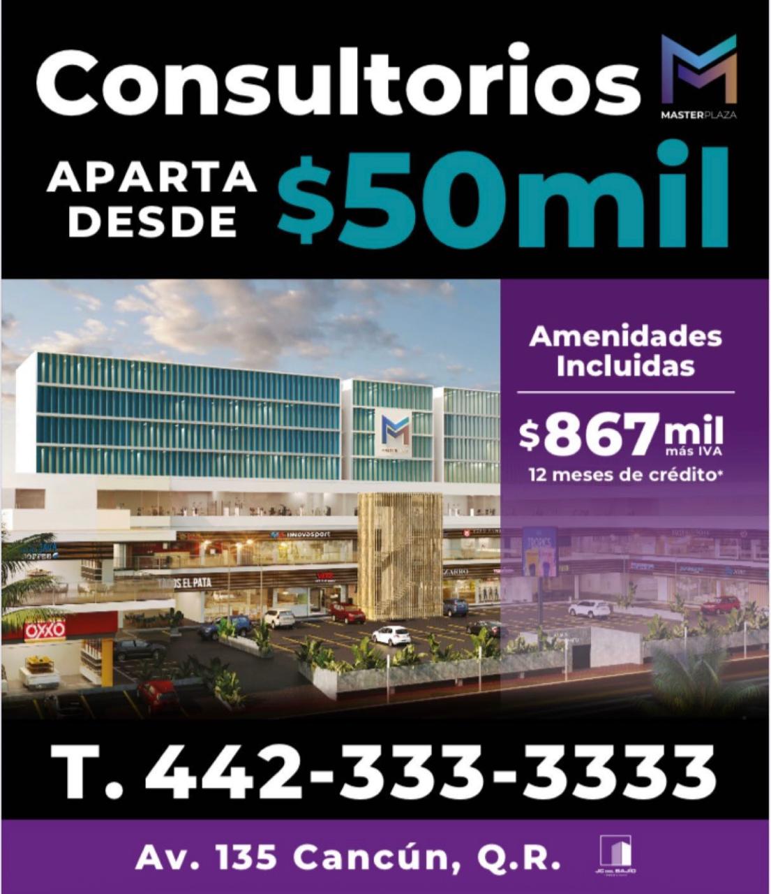 Consultorio en venta en Av. 135 — $867,000 MXN