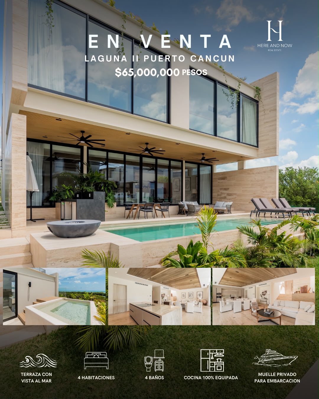 Casa en venta en Puerto Cancun foto 1