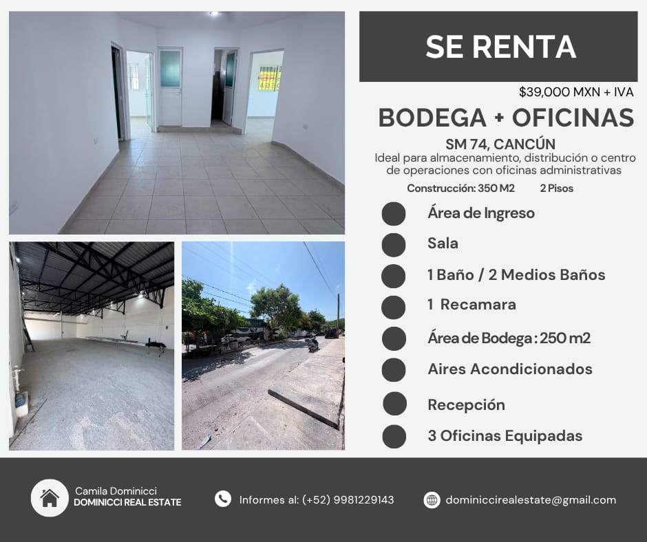 Bodega en venta en SM 74 foto 1