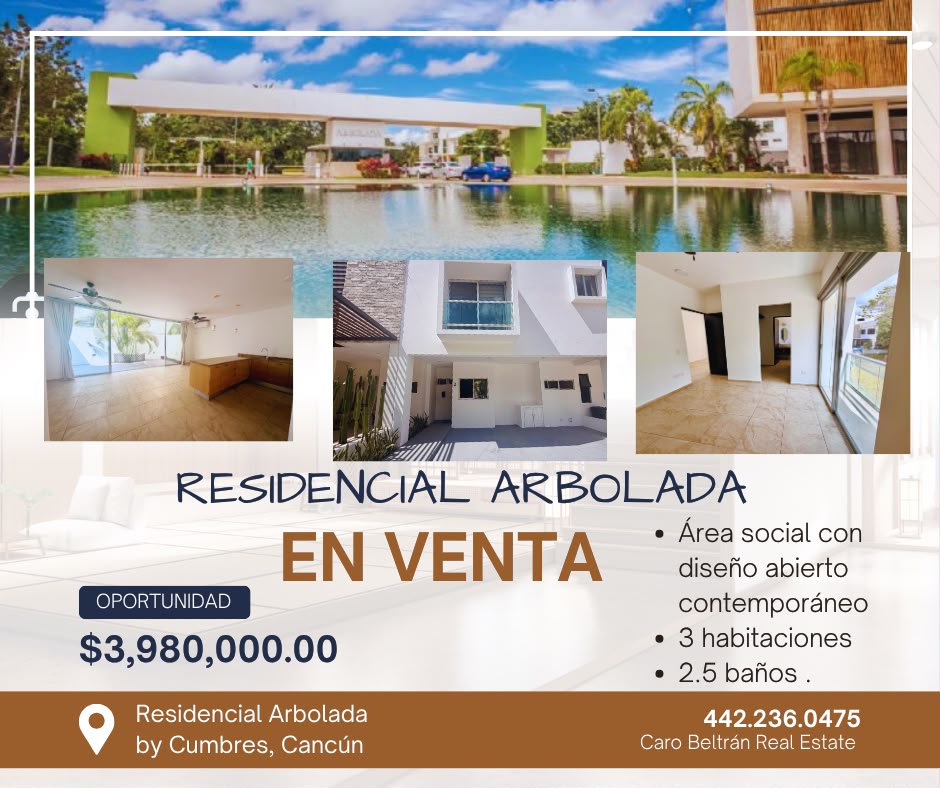 Casa en venta en Zona Huayacán, Residencial Arbolada foto 1