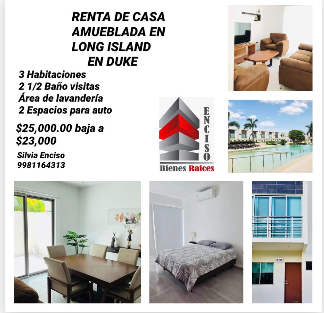 Casa en renta en Long Island (Residencial Duke) foto 1