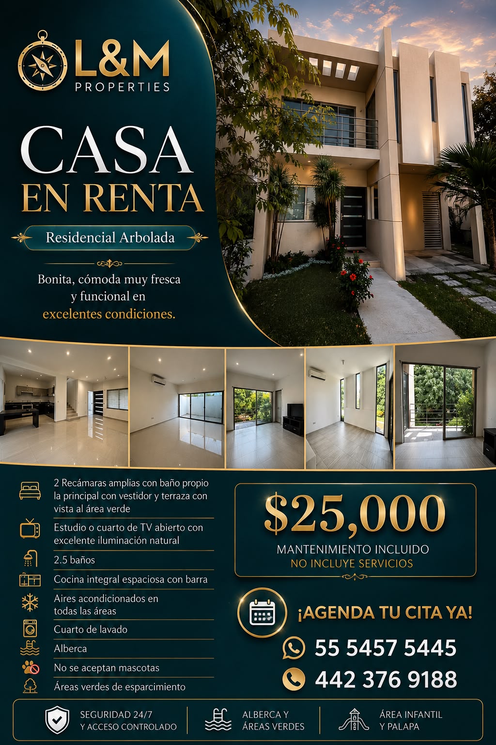 Casa en renta en Residencial Arbolada foto 1
