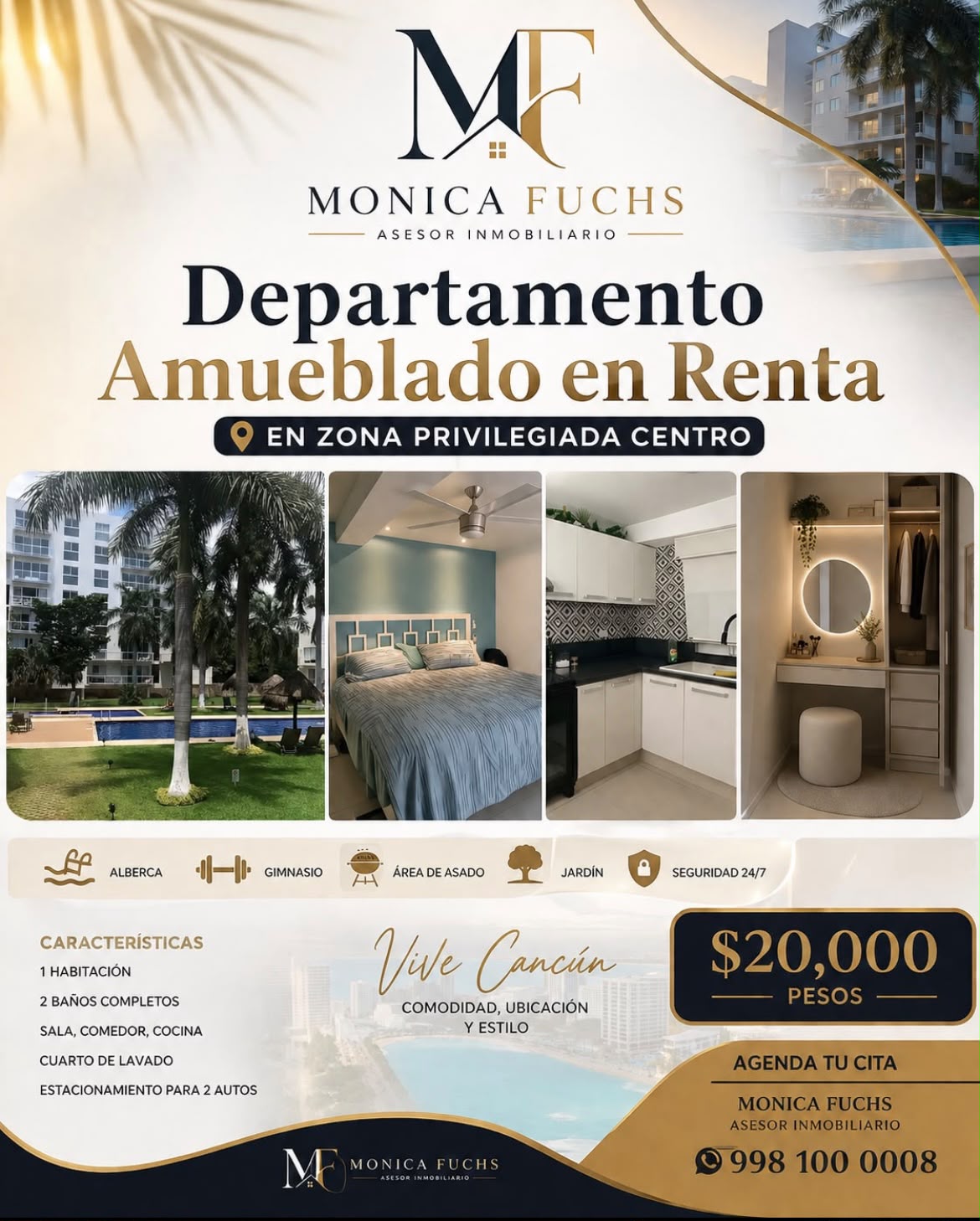 Departamento en renta en Zona Centro foto 1