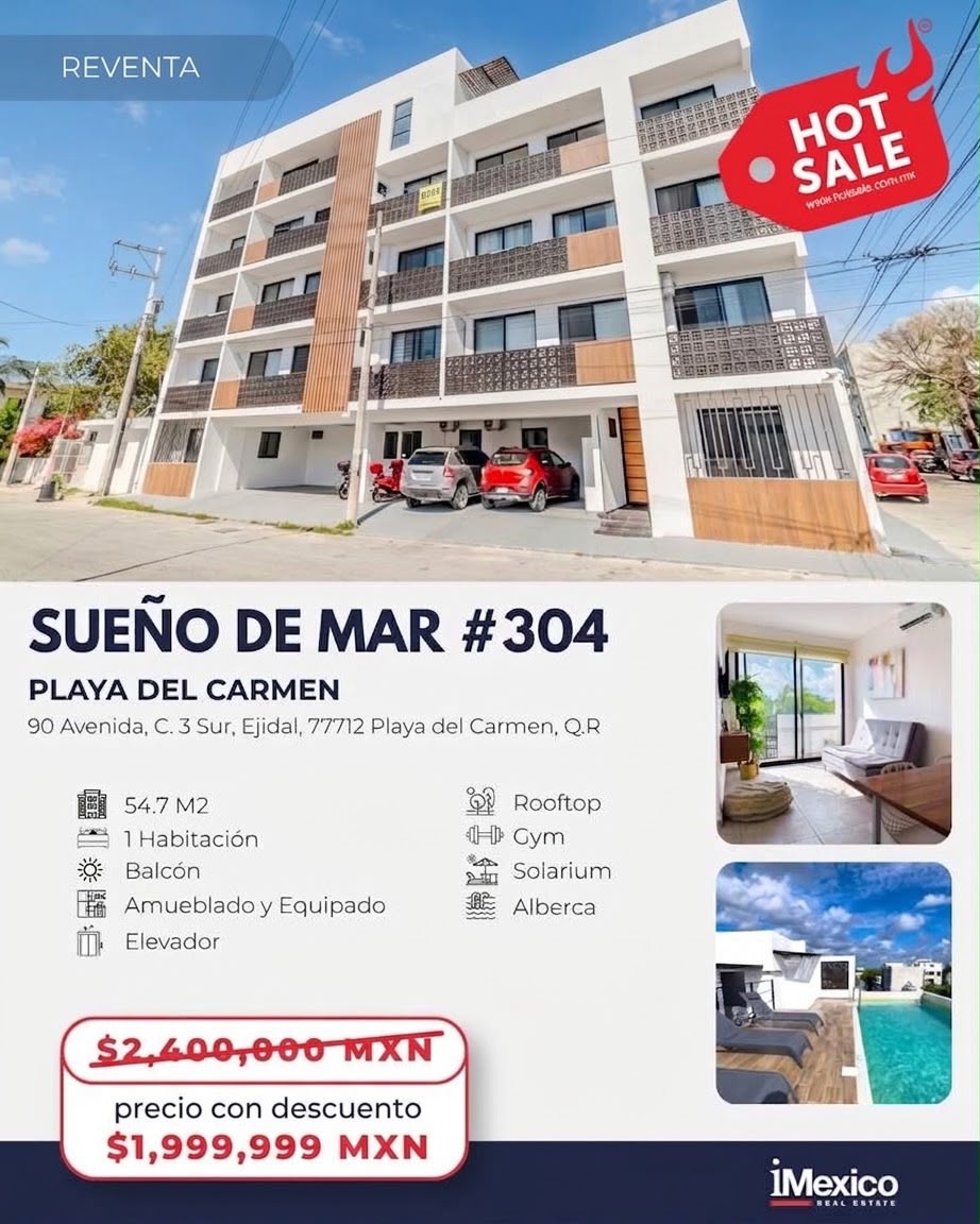 Departamento en venta en Sueño de Mar foto 1