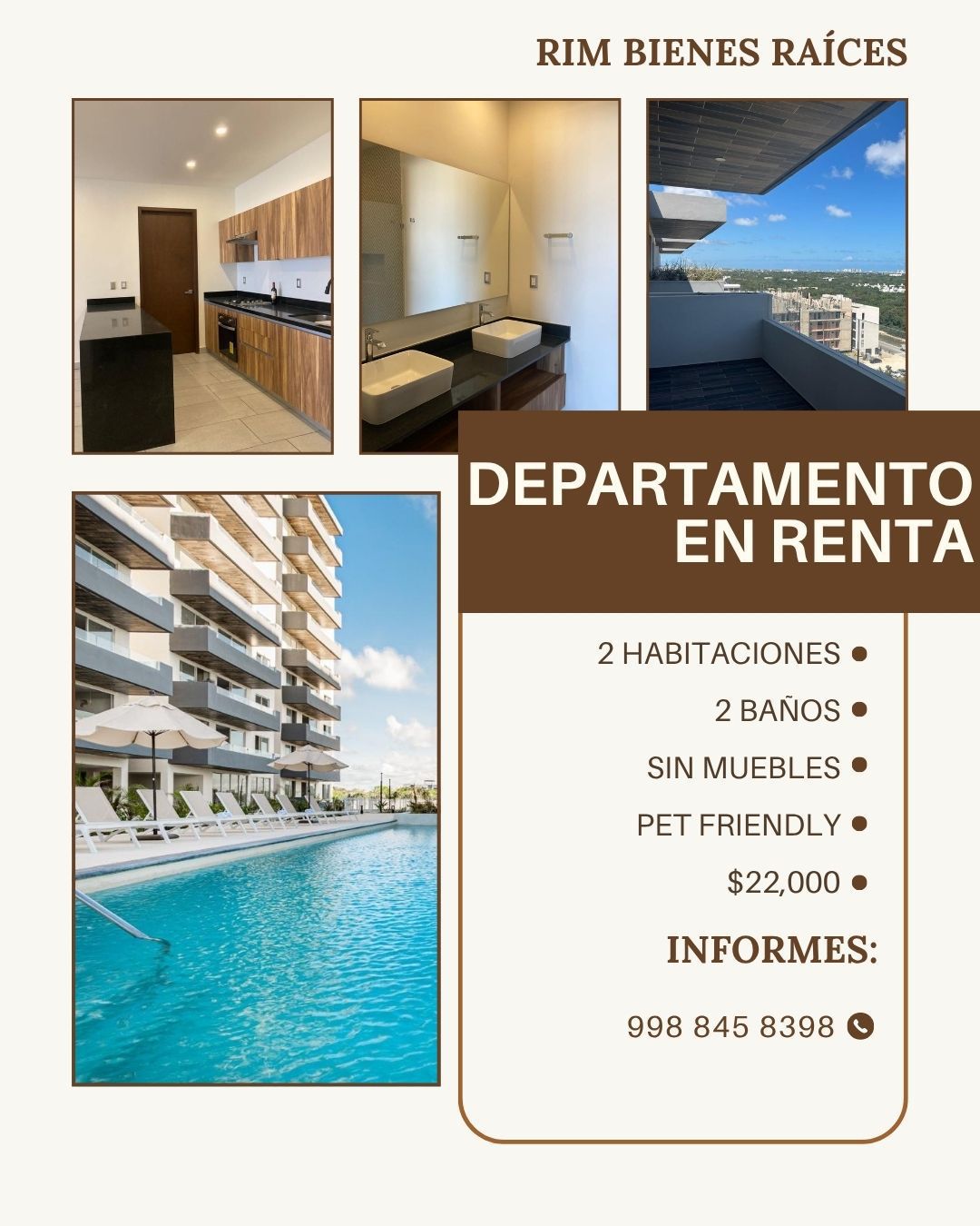 Departamento en renta en Areka Towers foto 1