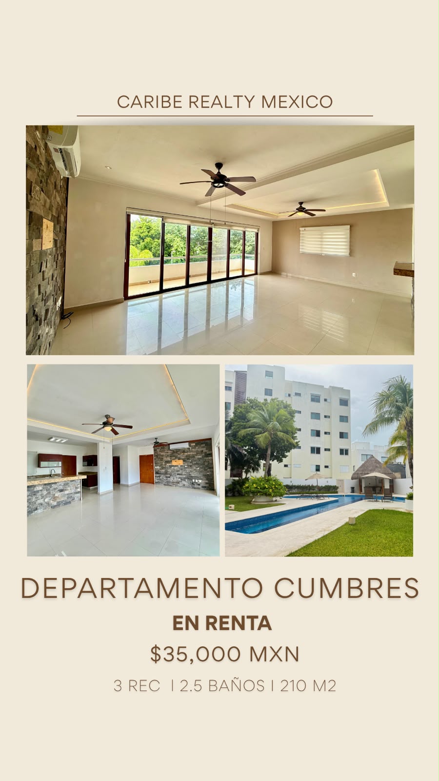 Departamento en renta en Cumbres foto 1