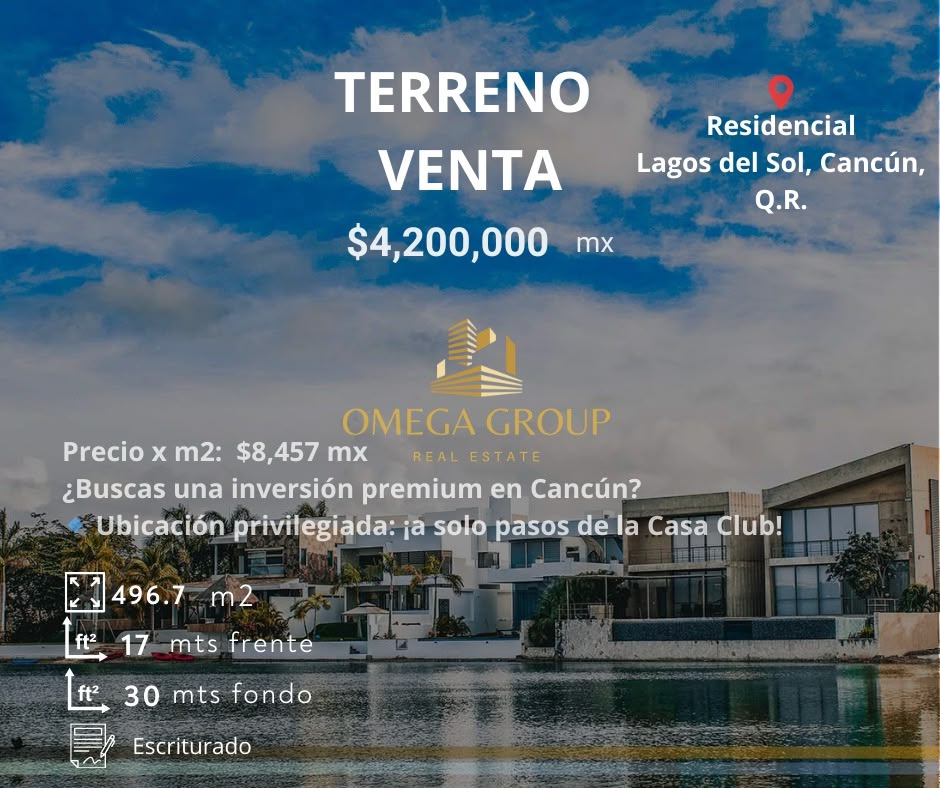 Terreno en venta en Lagos del Sol foto 1