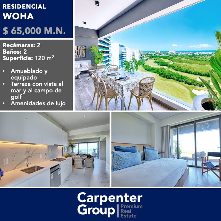 Departamento en renta en Residencial Woha foto 1