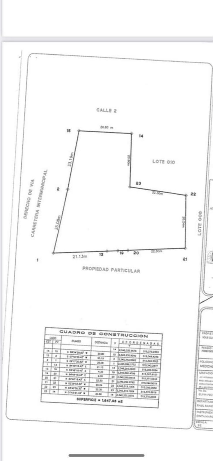 Terreno en venta en Avenida Bonampak, ZH II foto 1