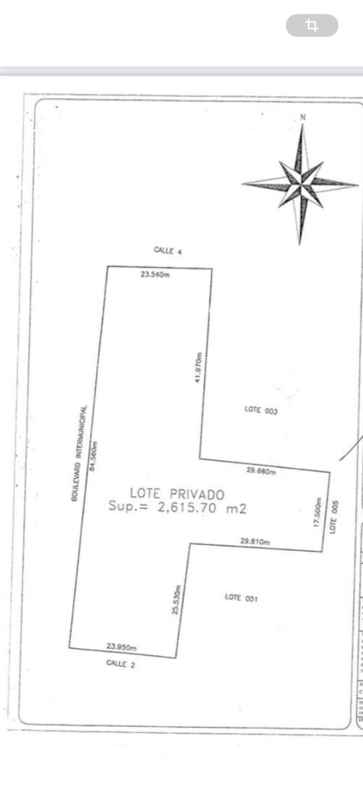 Lote en venta en Avenida Bonampak, Zona Hotelera II foto 1