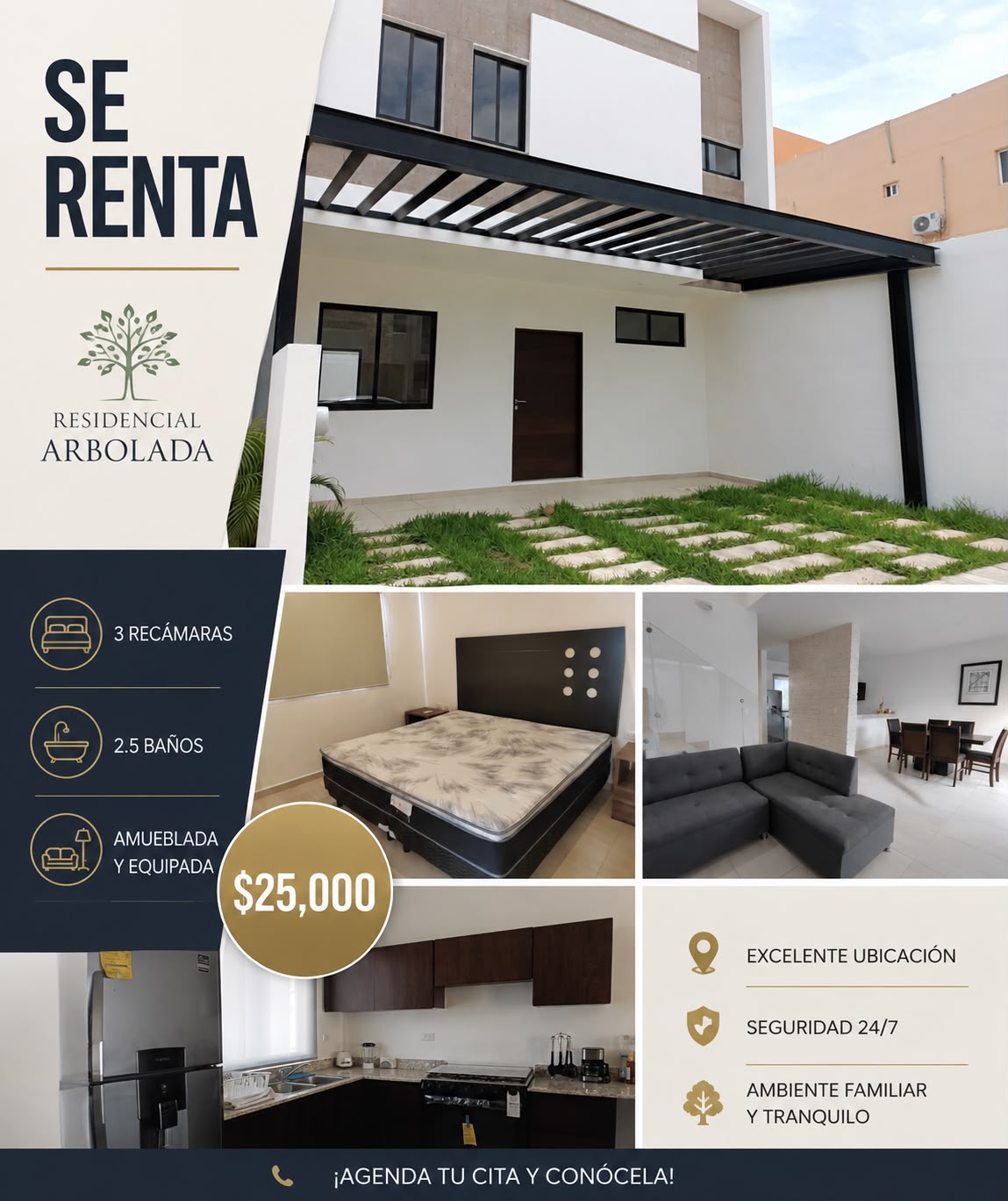 Casa en renta en Residencial Arbolada foto 1