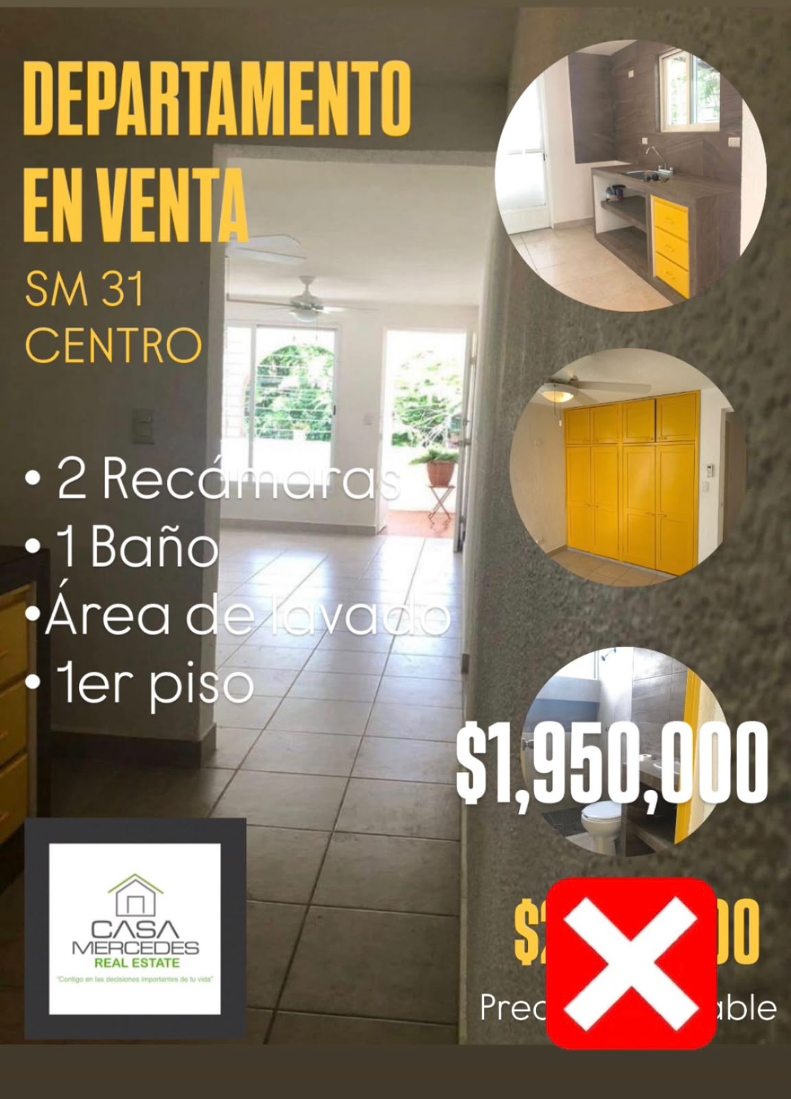 Departamento en venta en SM 31 foto 1