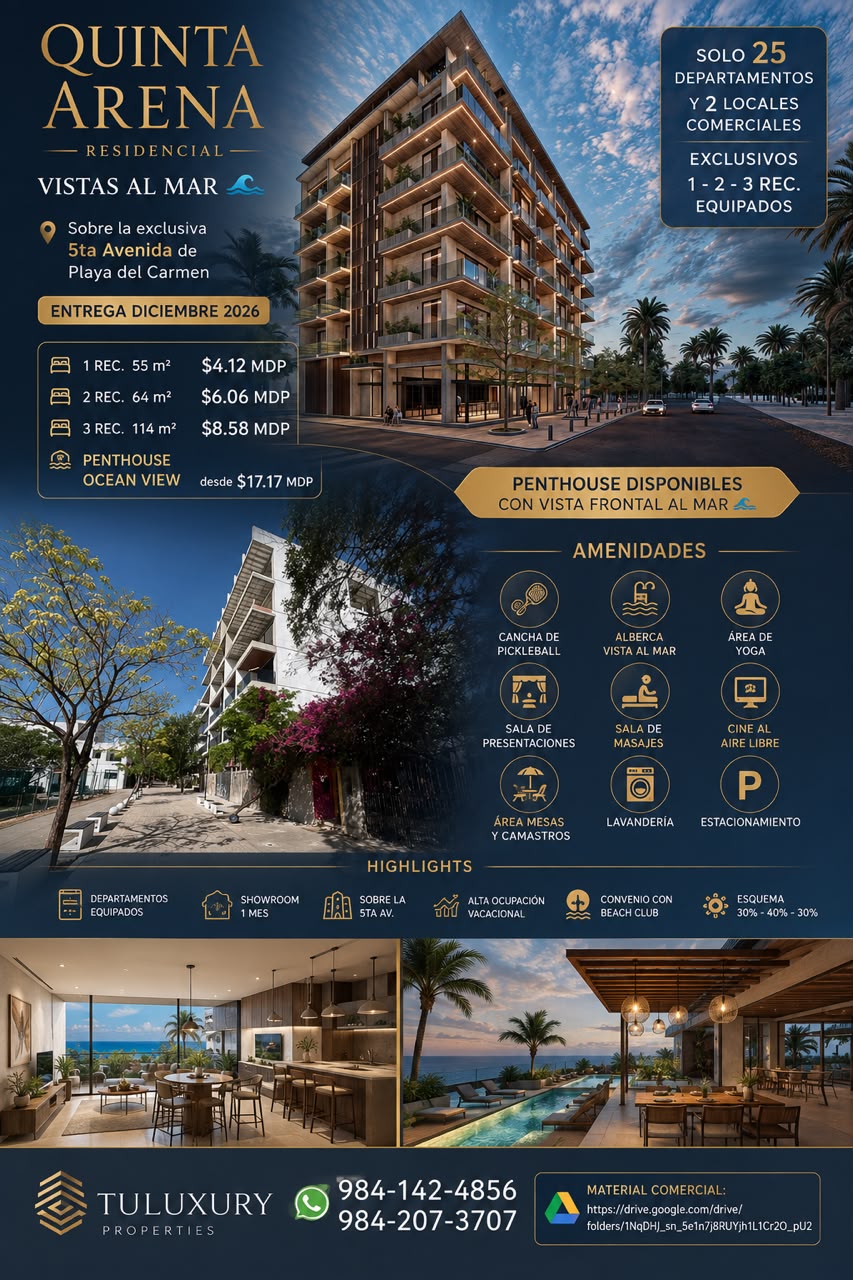Penthouse en venta en 5ta Avenida foto 1