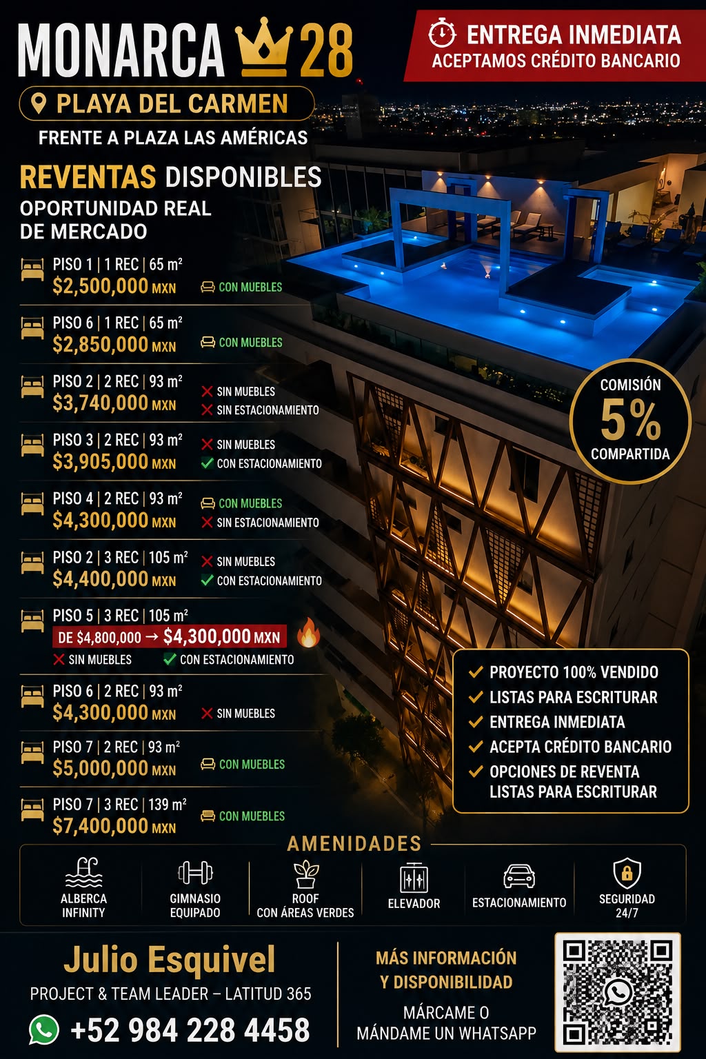 Departamento en venta en Frente a Plaza Las Américas, Monarca 28 foto 1