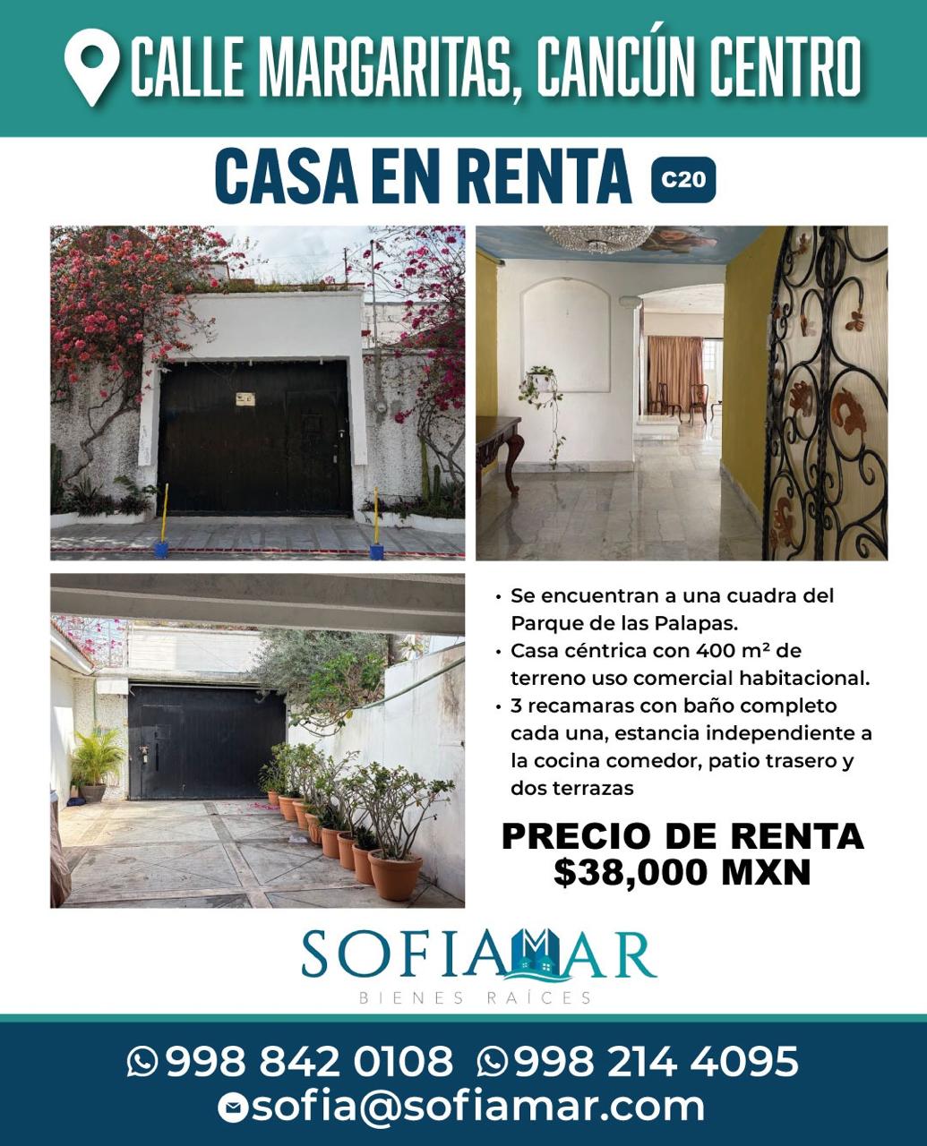 Casa en renta en Centro foto 1