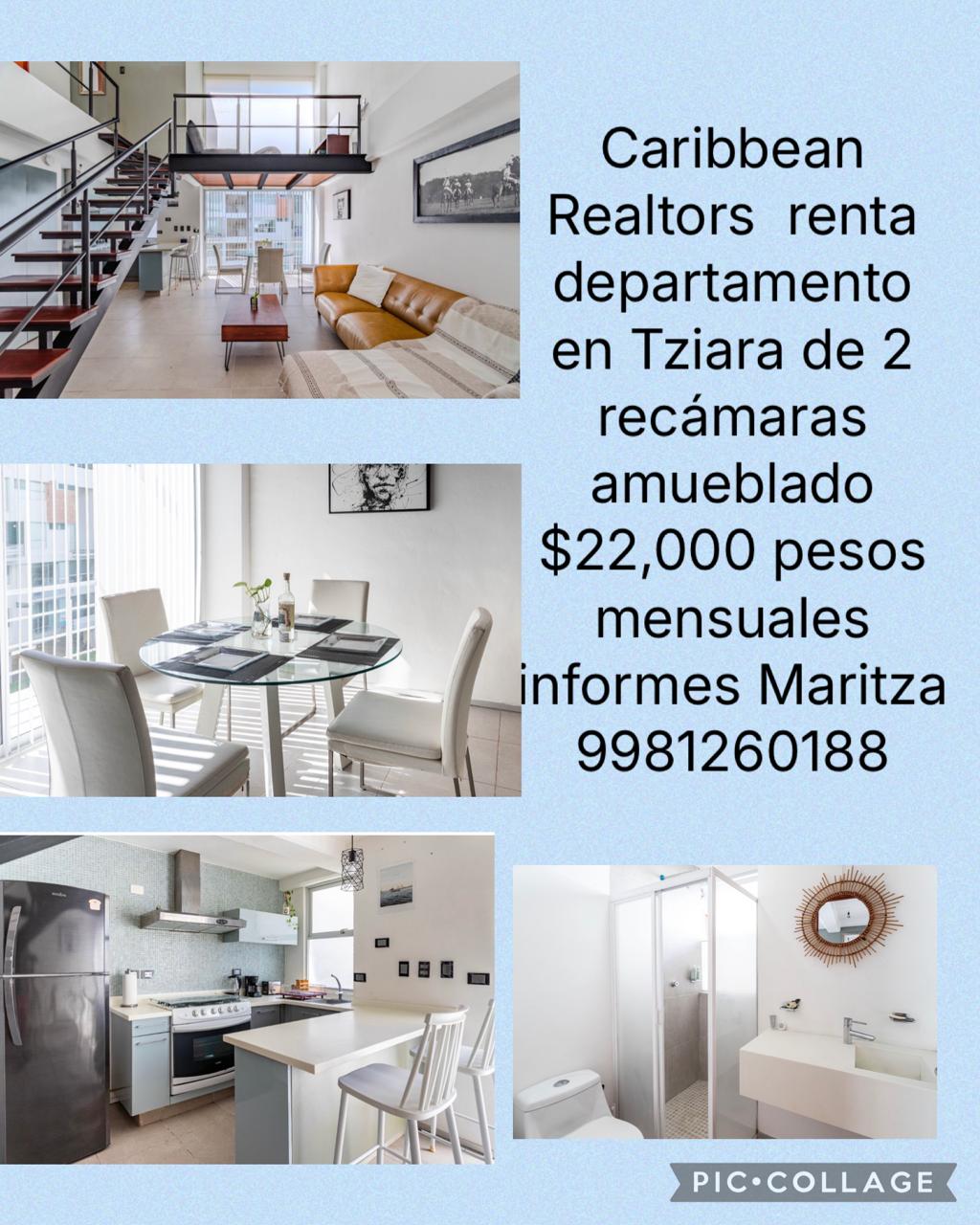 Departamento en renta en Tziara foto 1