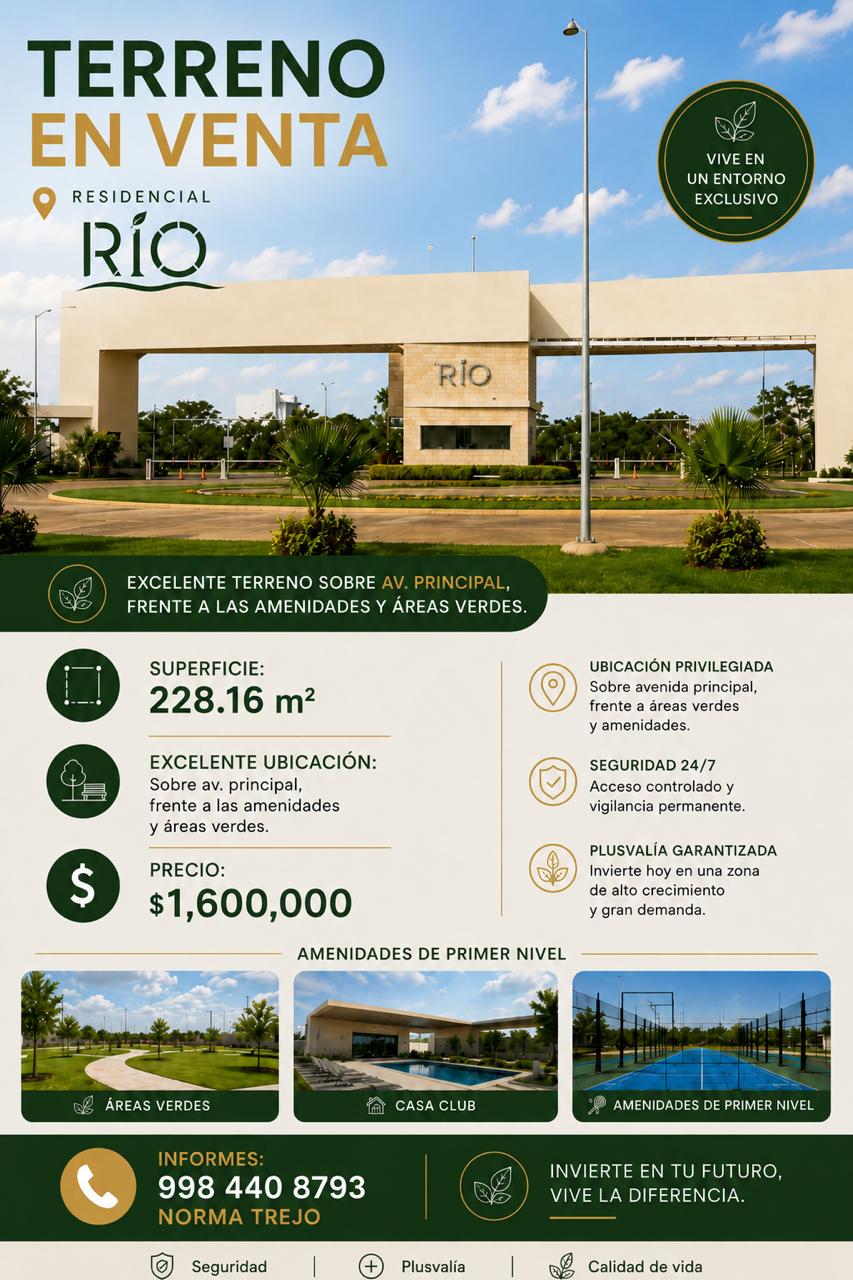 Terreno en venta en Residencial Río foto 1