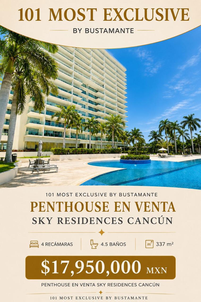 Penthouse en venta en Puerto Cancun foto 1