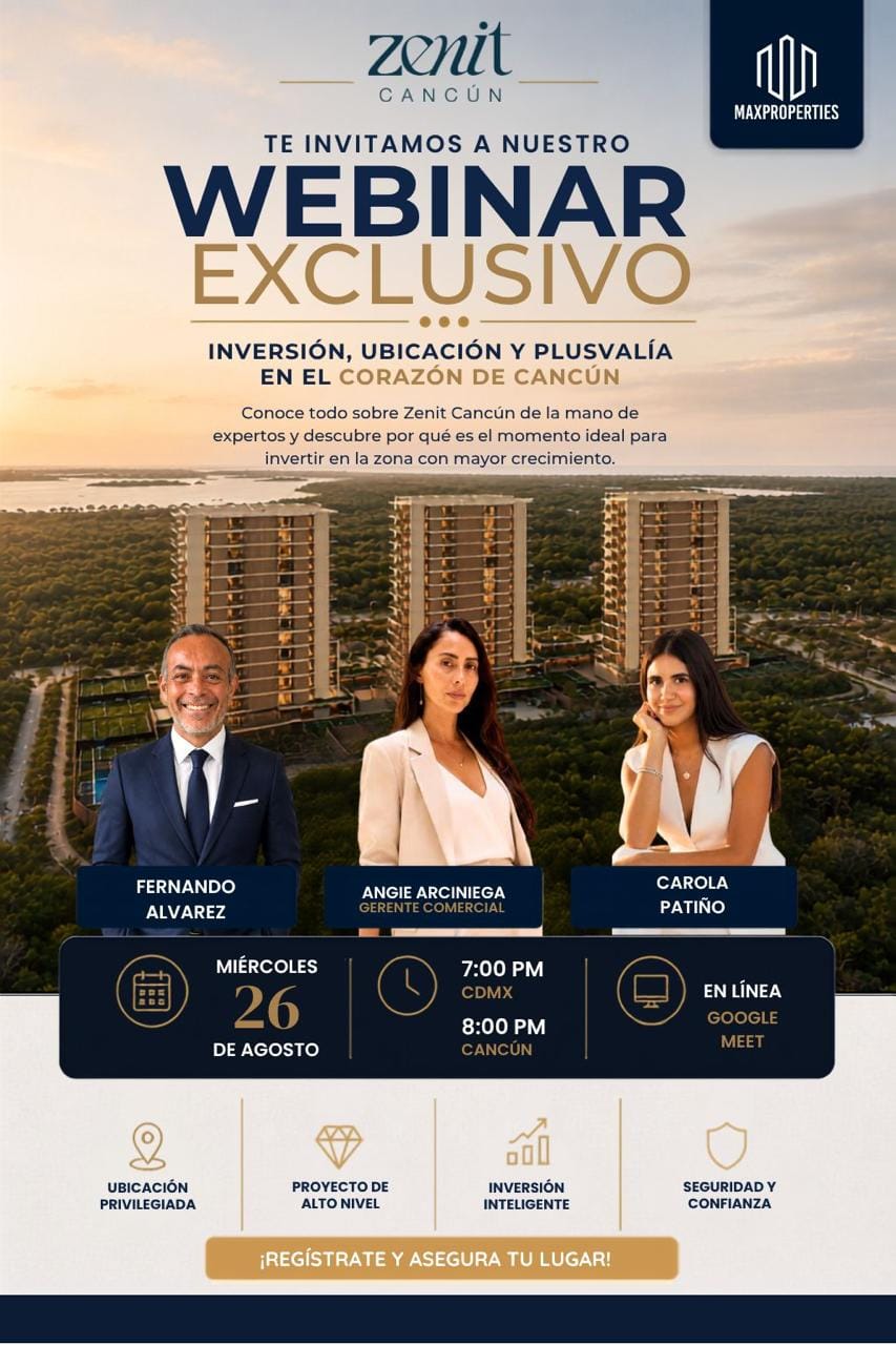 Departamento en venta en Zenit Cancún foto 1