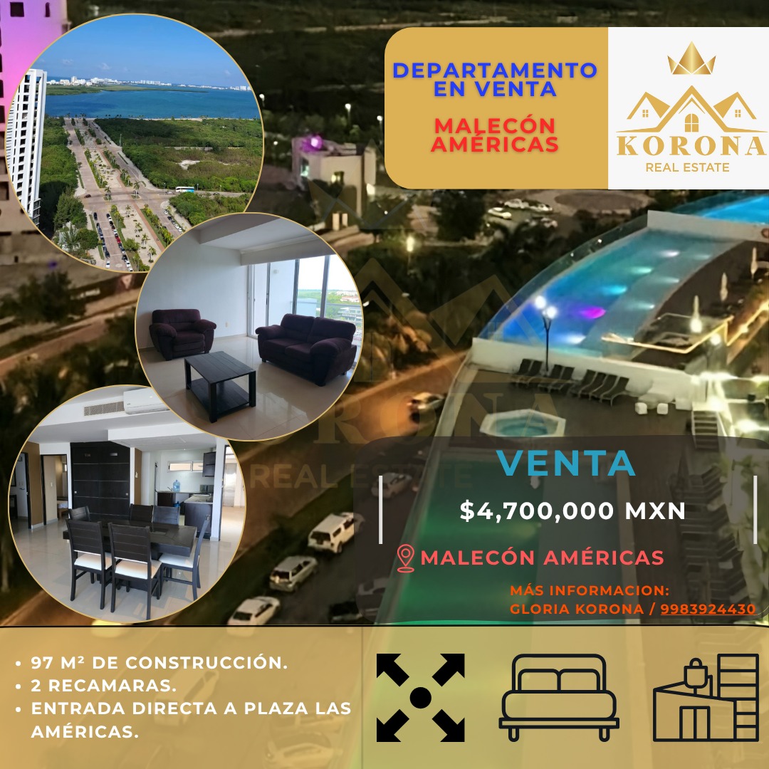 Departamento en venta en Malecón Américas foto 1