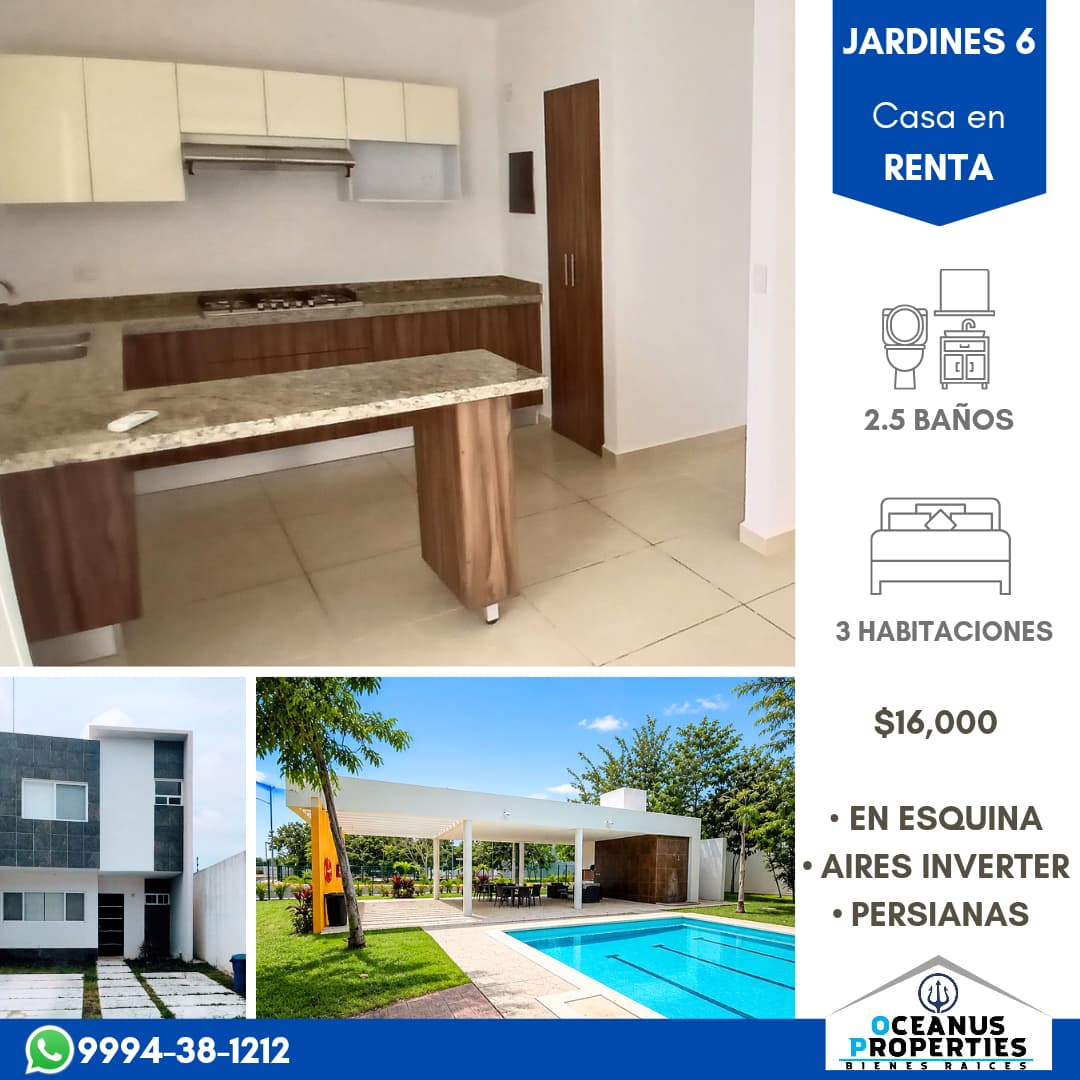 Casa en renta en Tabachín foto 1