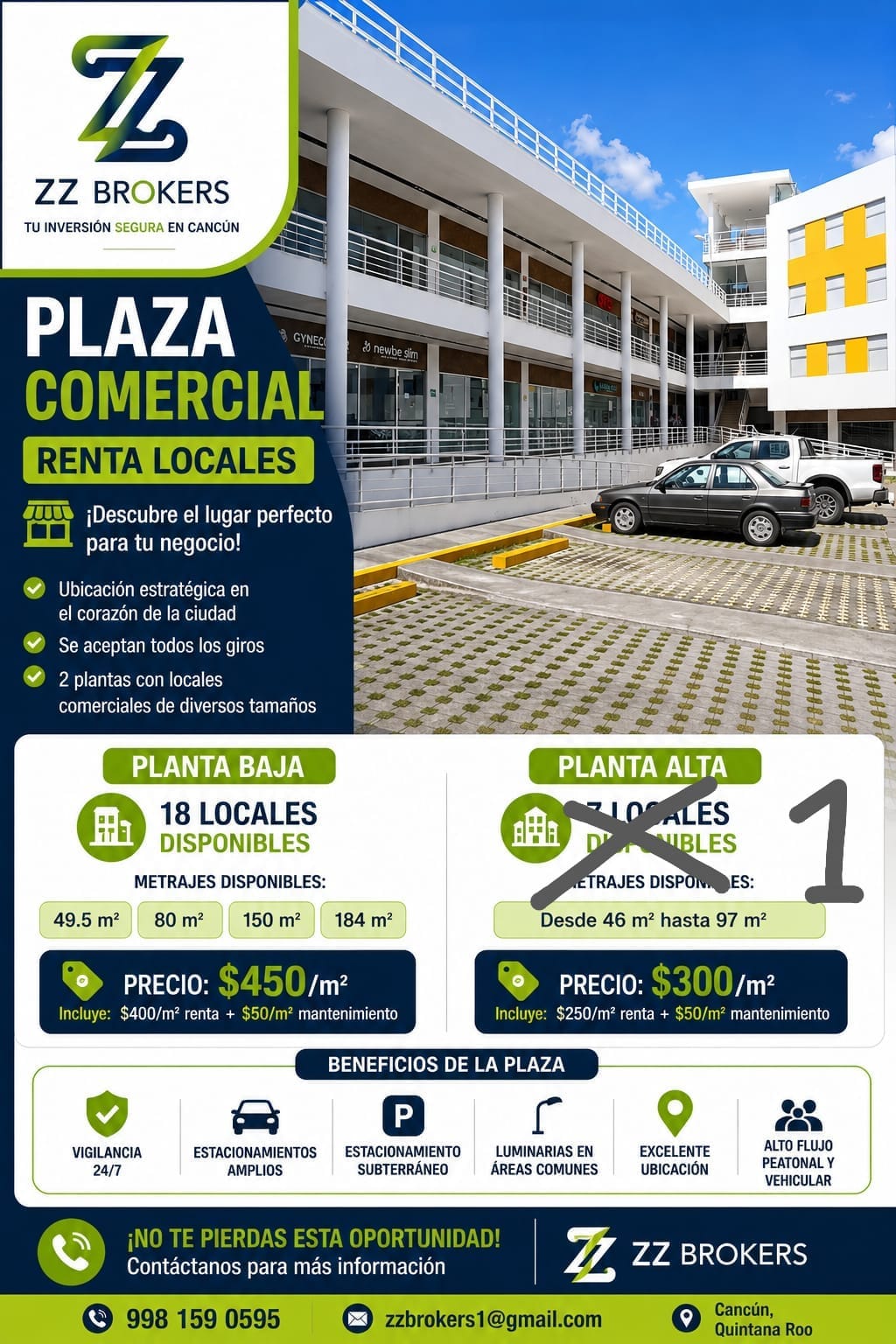Local comercial en renta en Cancún foto 1