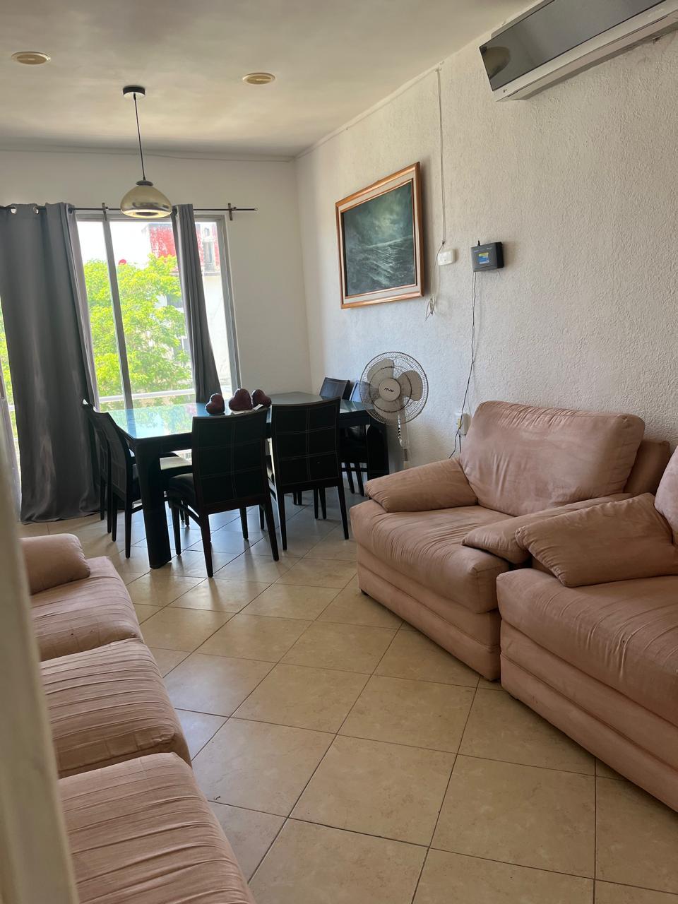 Departamento en renta en Residencial Yikal, a un lado de Plaza Outlet foto 1