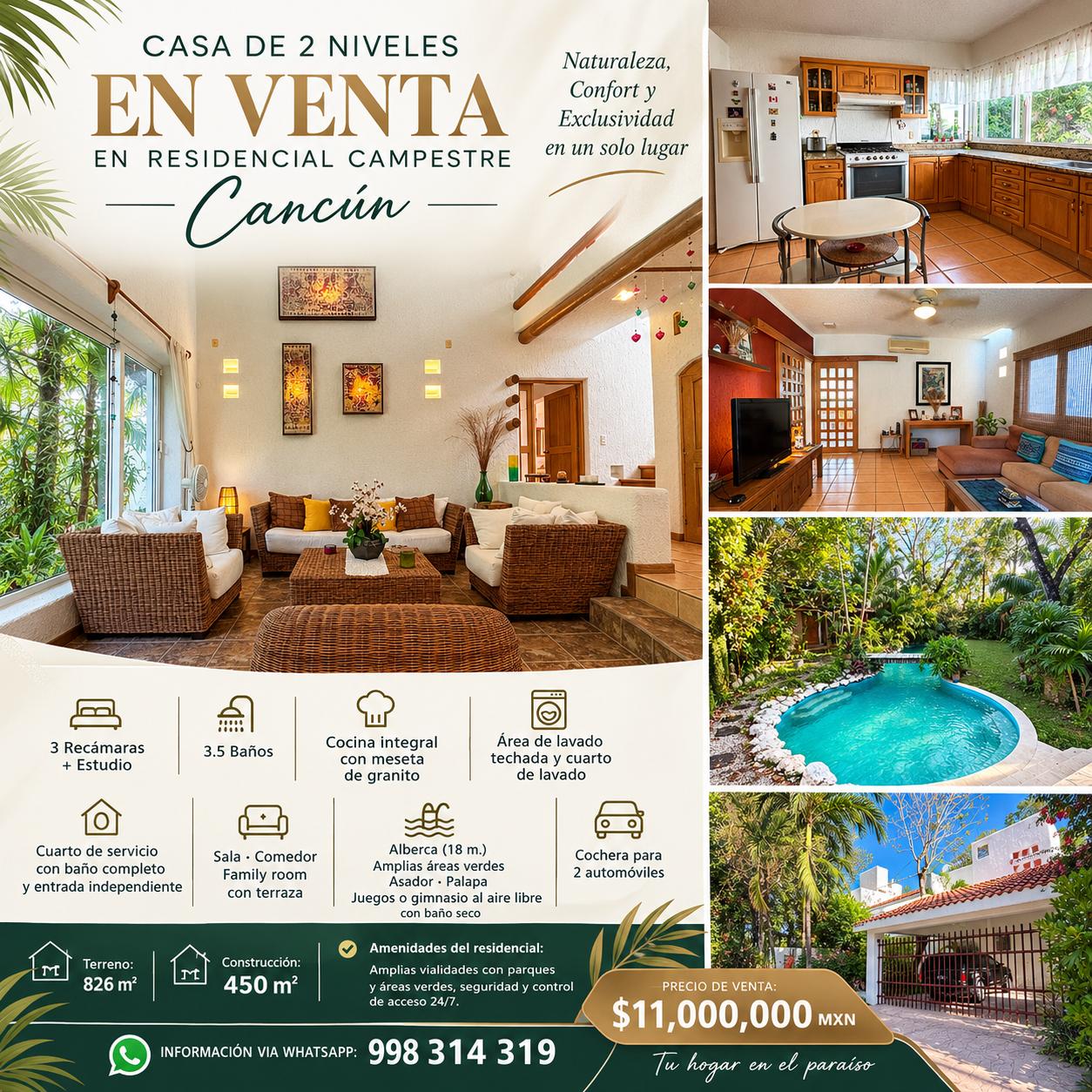 Casa en venta en Residencial Campestre foto 1