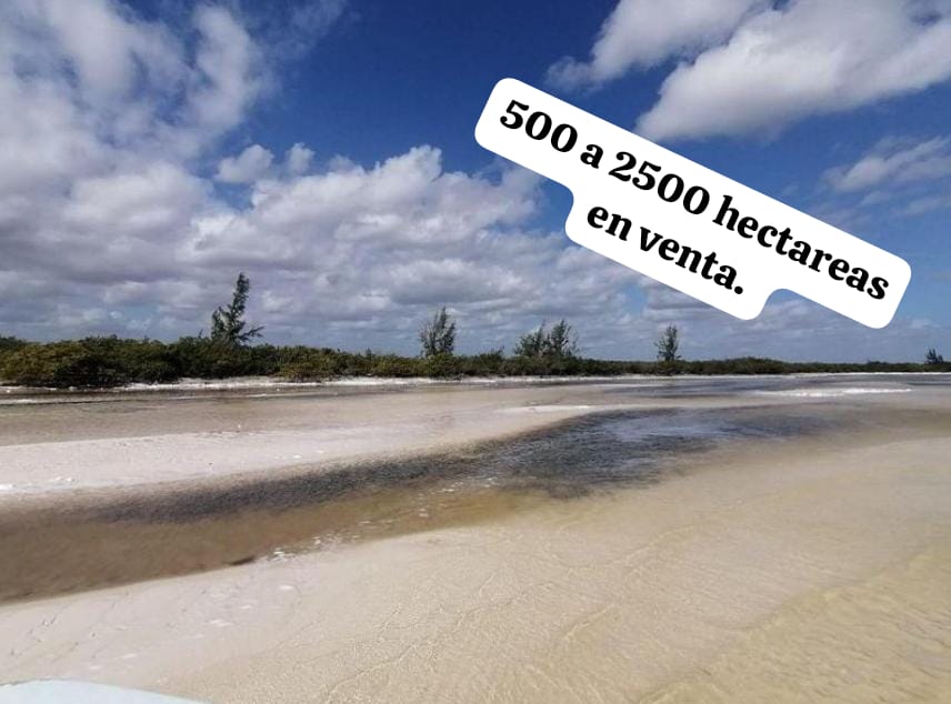 Terreno en venta en Isla Blanca, lado laguna Chacmuch foto 1