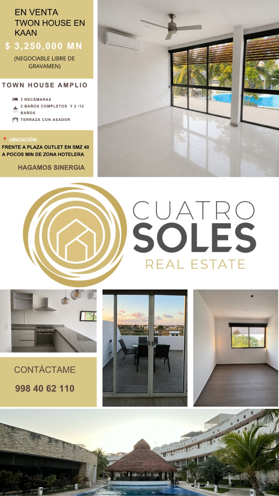 Townhouse en venta en SM 40 foto 1