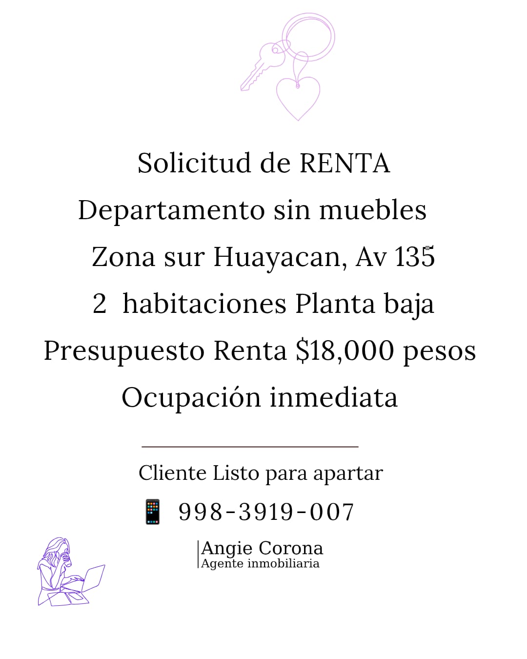 Departamento en renta en Avenida 135 - Huayacán foto 1