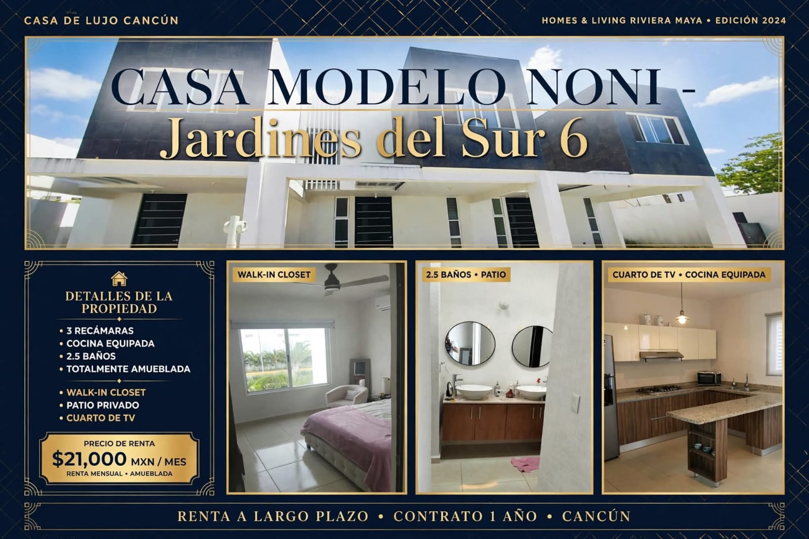 Casa en renta en Jardines del Sur 6 foto 1