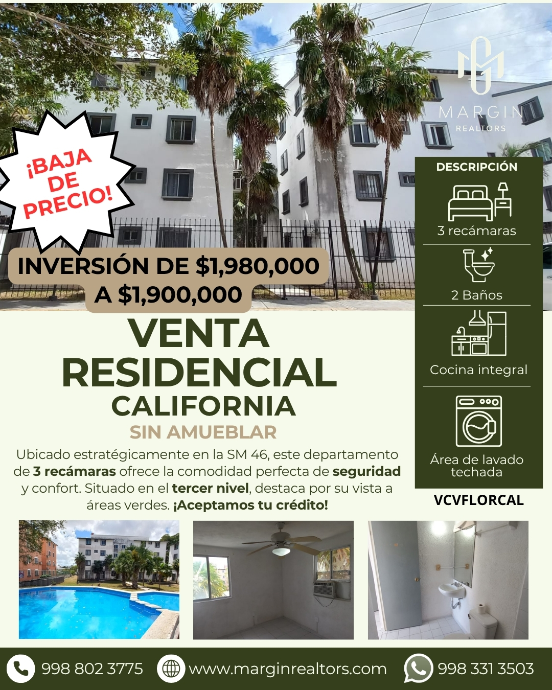 Departamento en venta en SM 46 foto 1