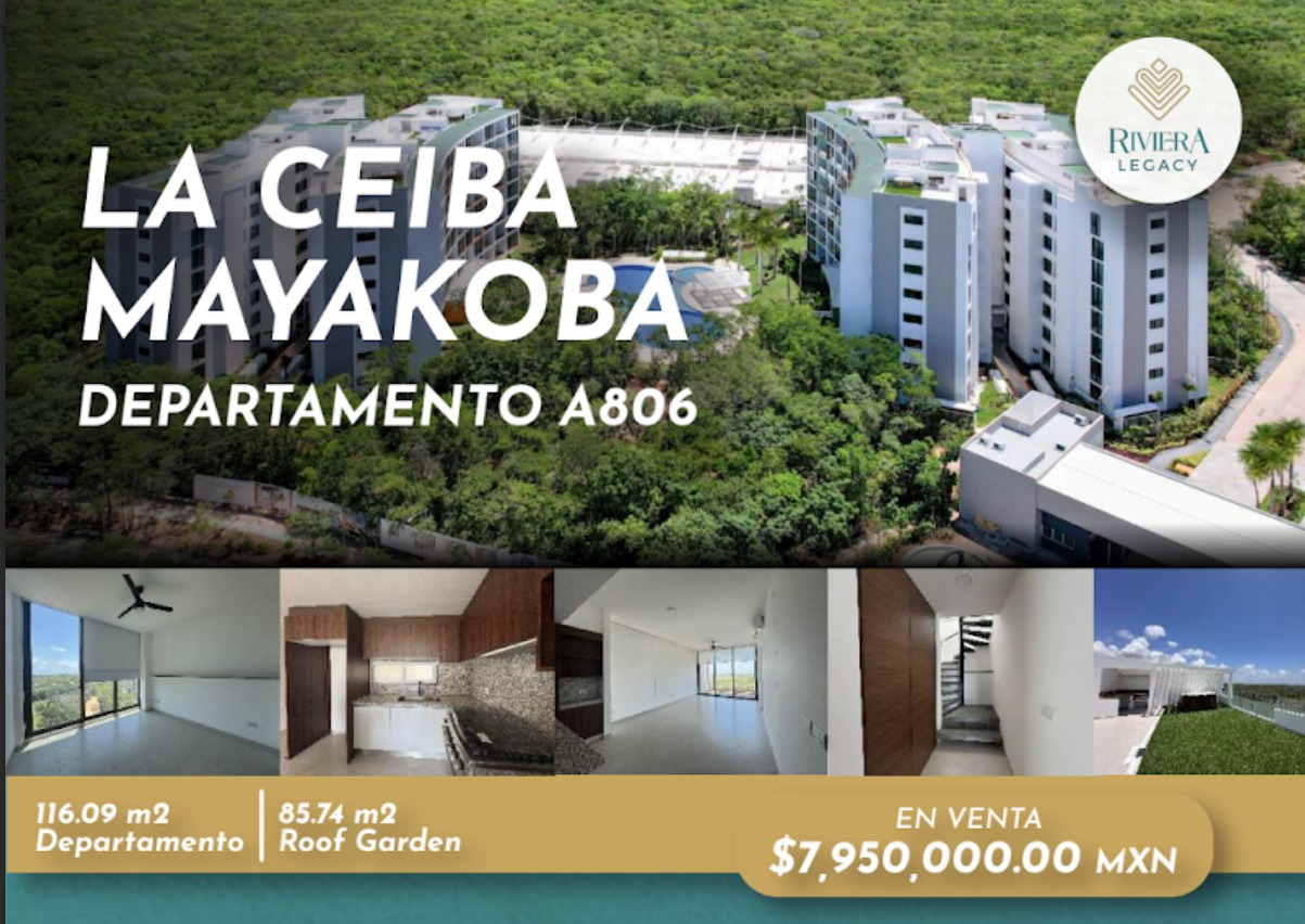 Penthouse en venta en Ciudad Mayakoba foto 1