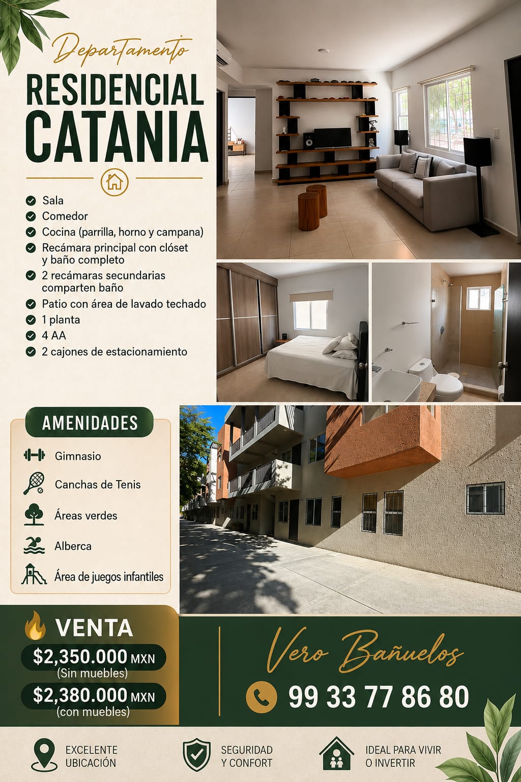 Departamento en venta en Residencial Catania foto 1
