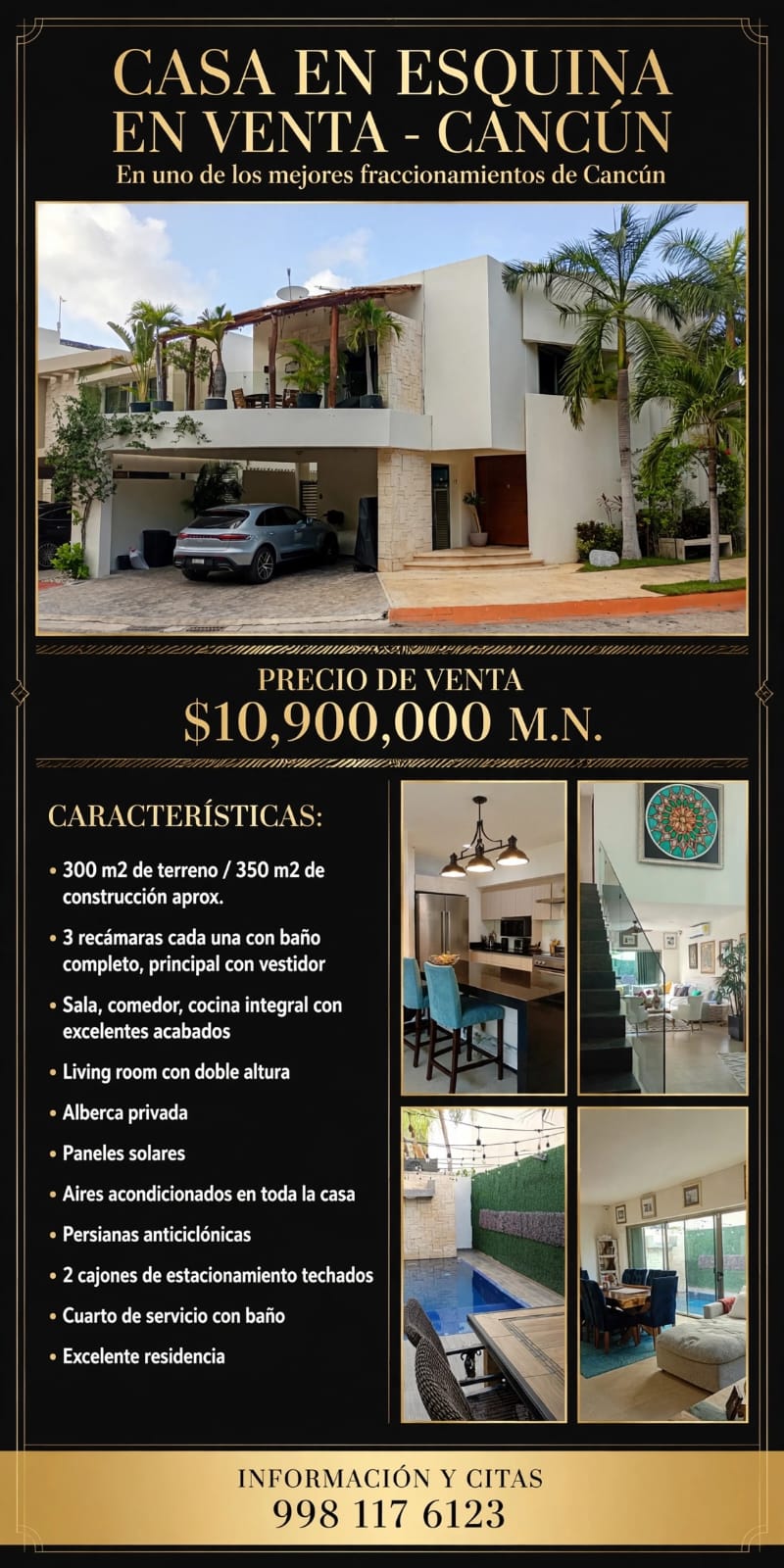 Casa en venta en Cancún foto 1