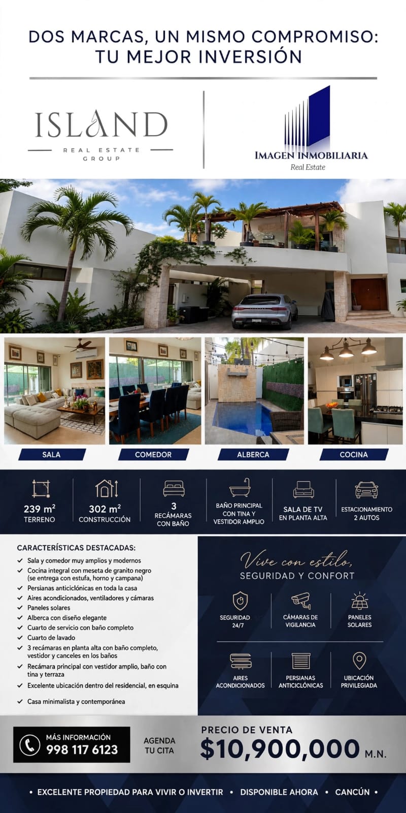 Casa en venta en Cancún foto 1