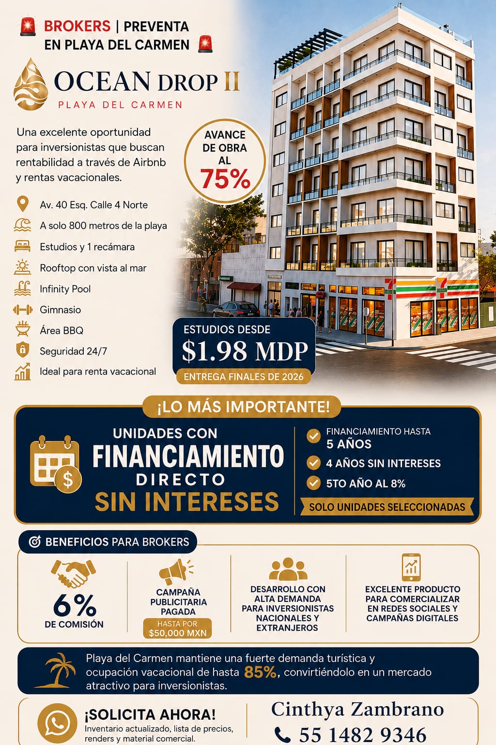 Estudio en venta en Av. 40 Esq. Calle 4 Norte foto 1