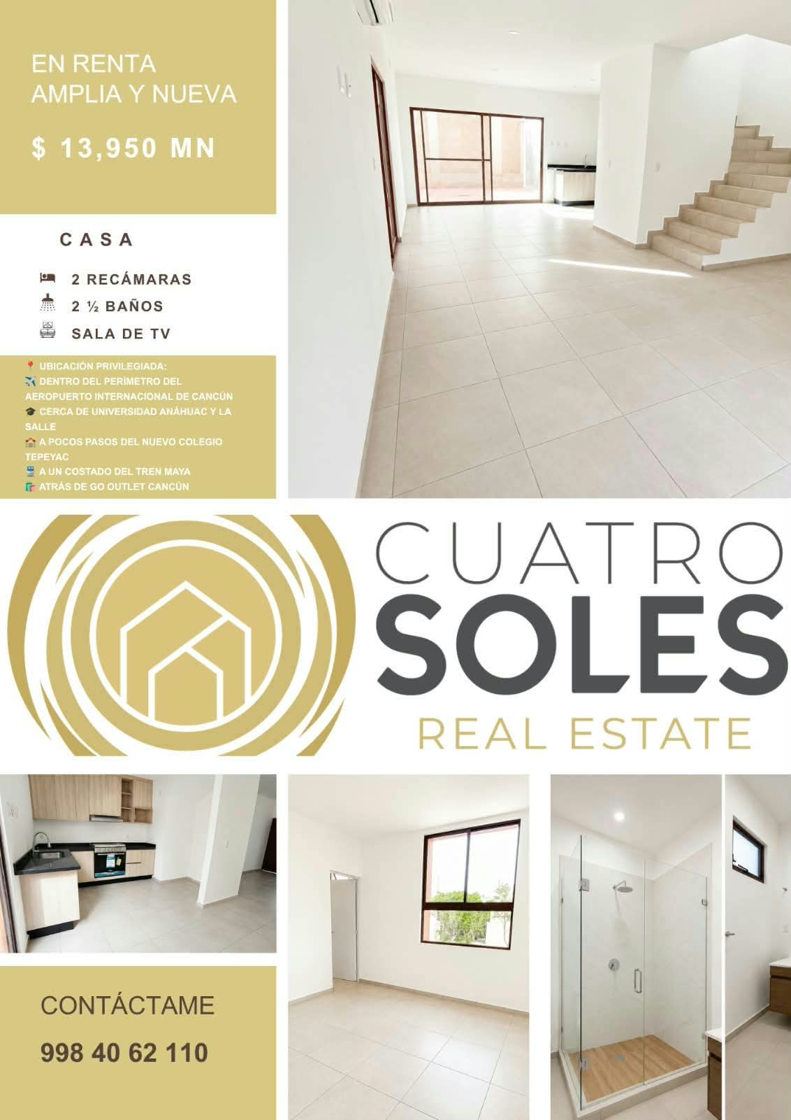 Casa en renta en Kulkana, Nuevo Polígono Sur foto 1